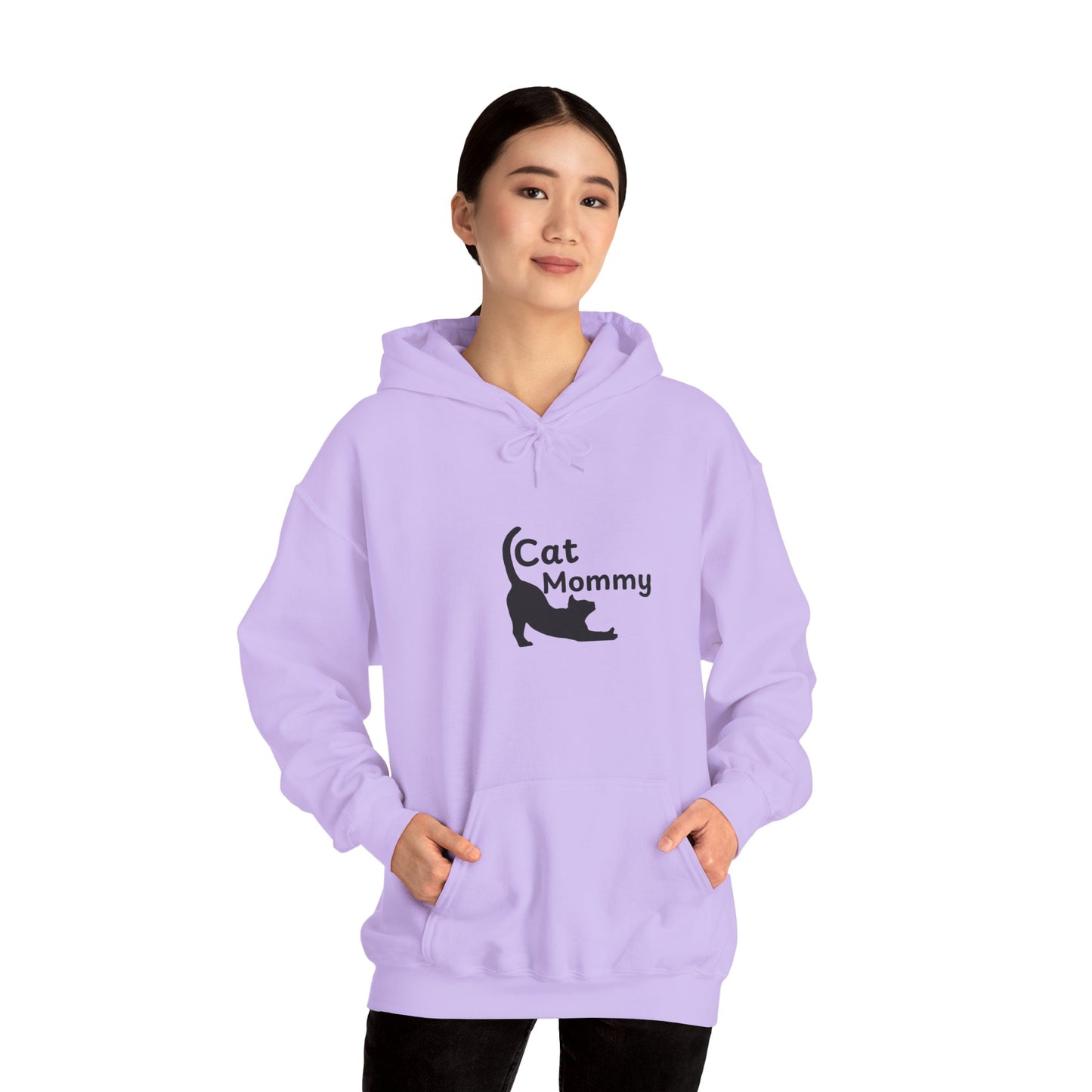 Unisex Hoodie - Cozy Cat Mommy