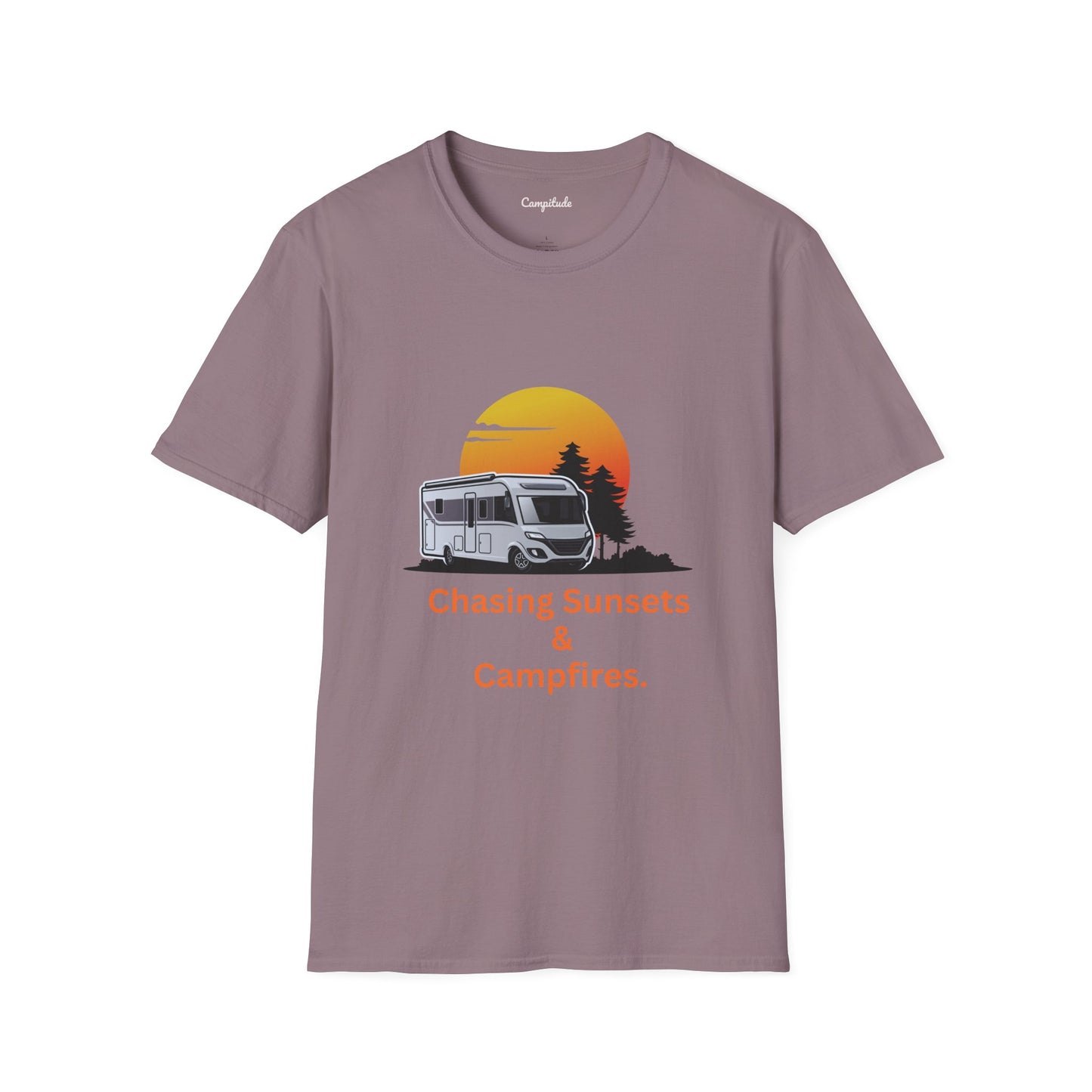 Unisex T-Shirt - Chasing Sunsets & Campfire (Class A Version)