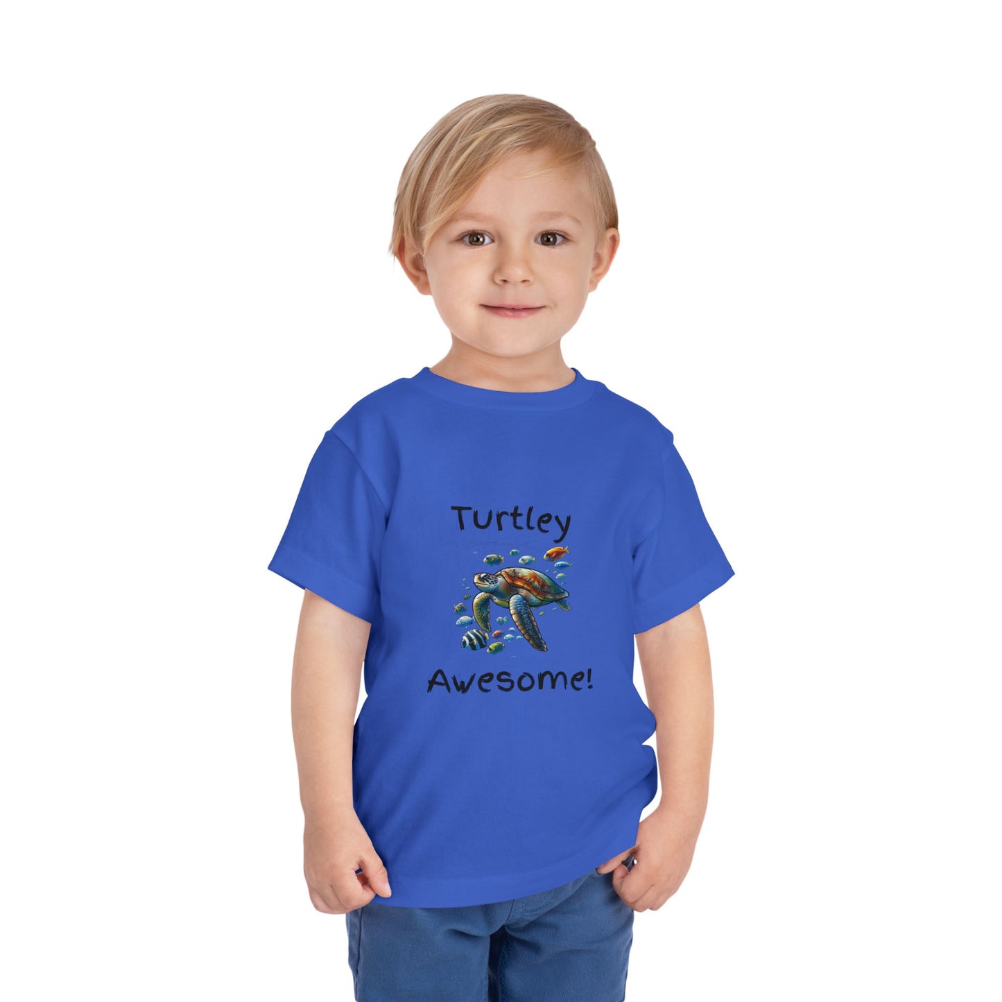 Turtle-Themed Toddler T-Shirt
