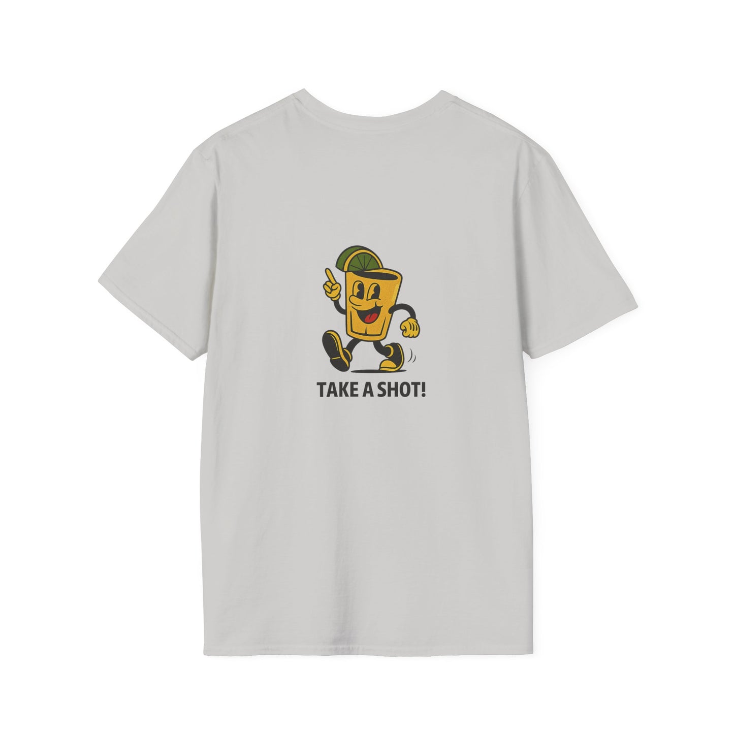 Unisex T-Shirt - Take a Shot - Tequila (2-sided graphic)