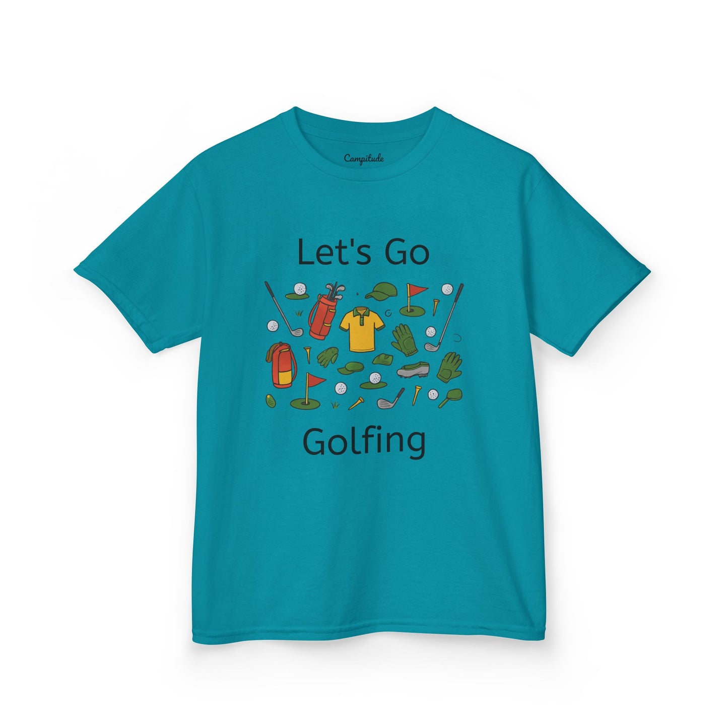 Kids T-Shirt - Let's Go Golfing