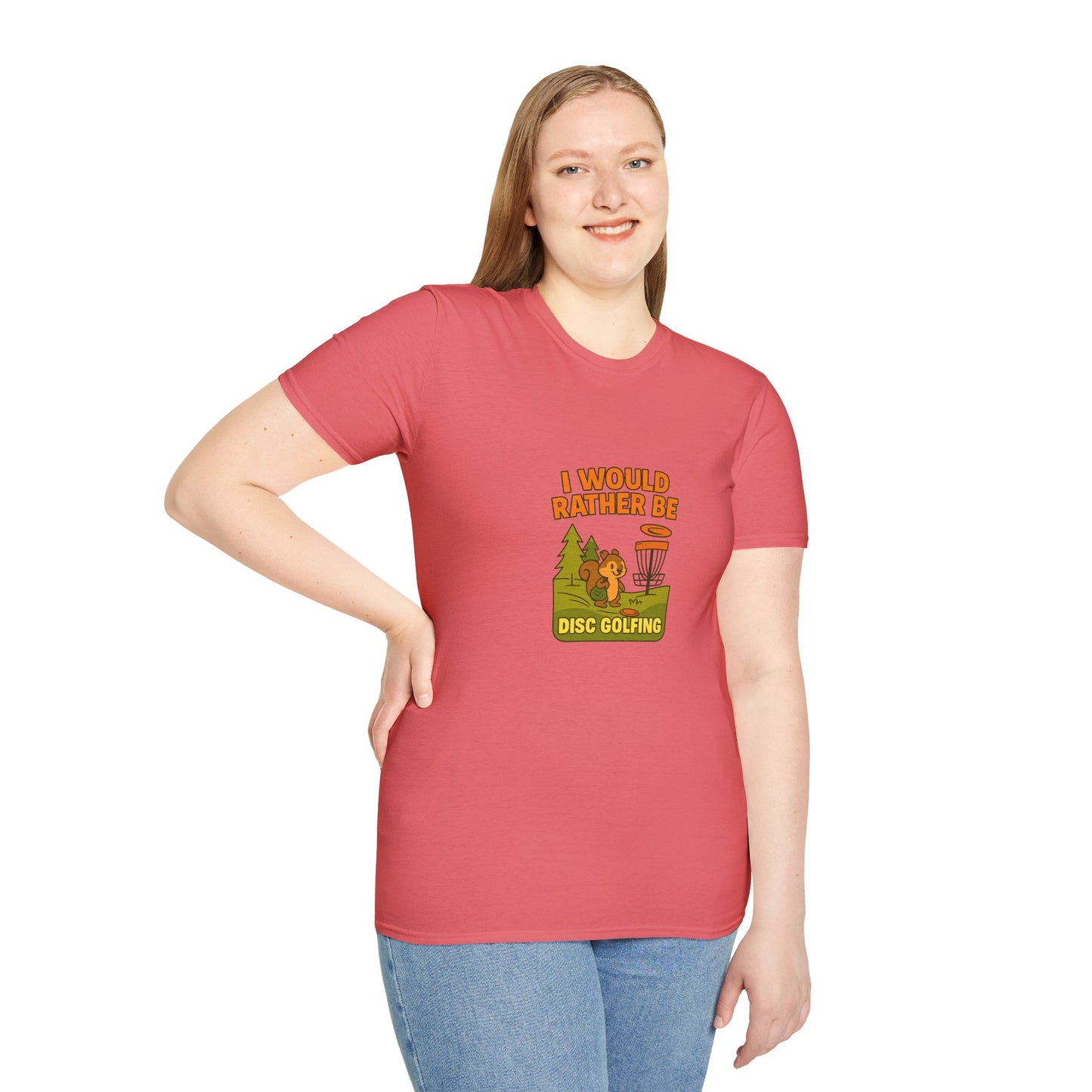 Unisex T-Shirt - I Would Rather Be Disc Golfing