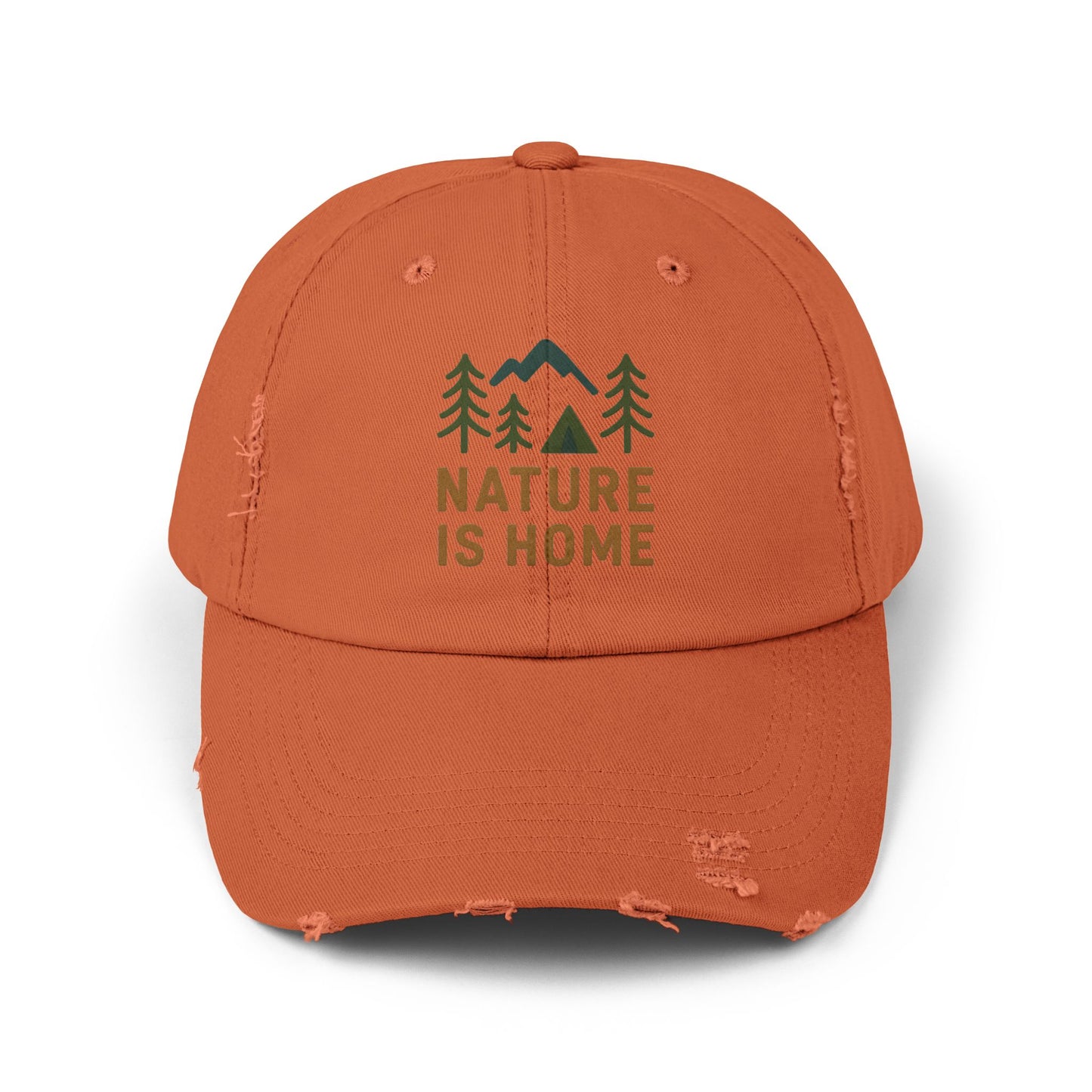 Distressed Cap - Nature is Home