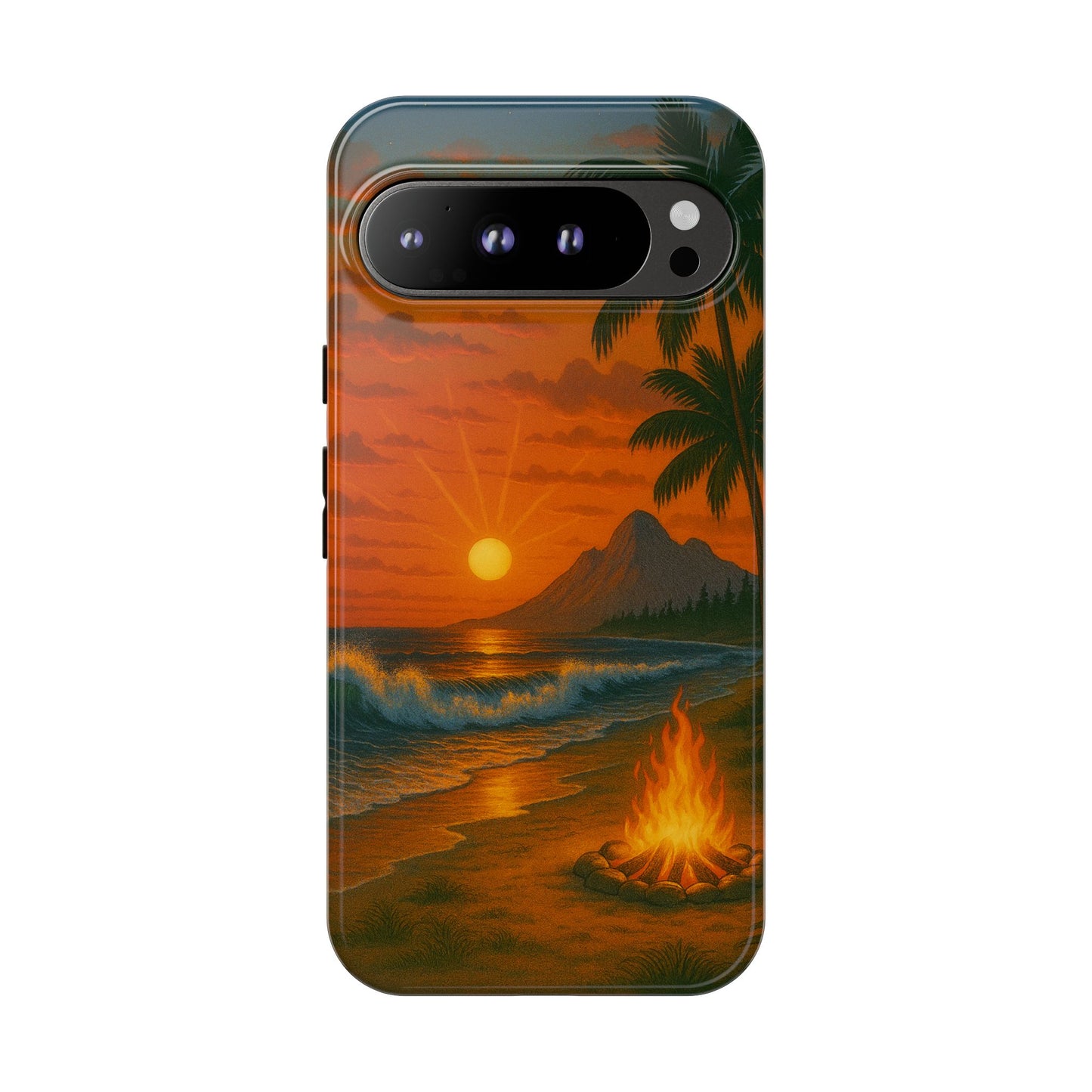 Tough Phone Case - Tropical Sunset Phone