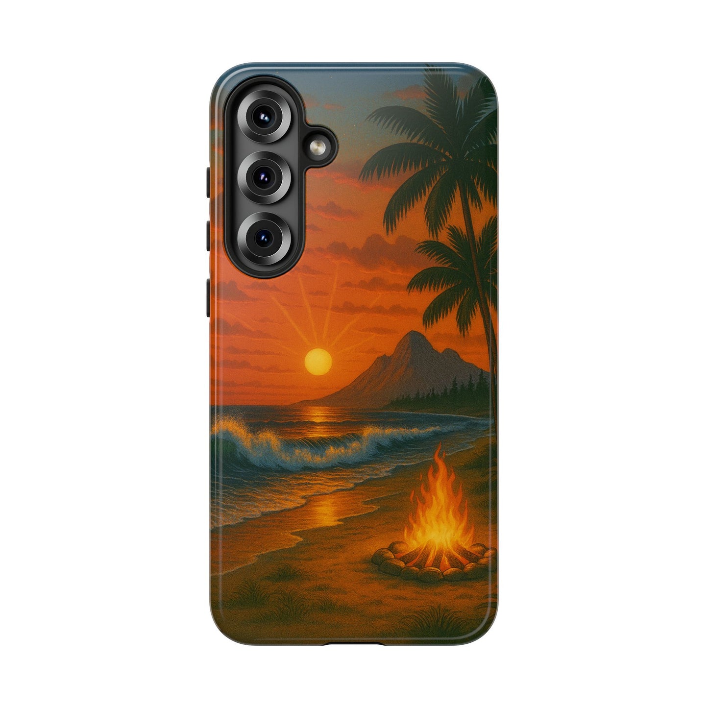 Tough Phone Case - Tropical Sunset Phone