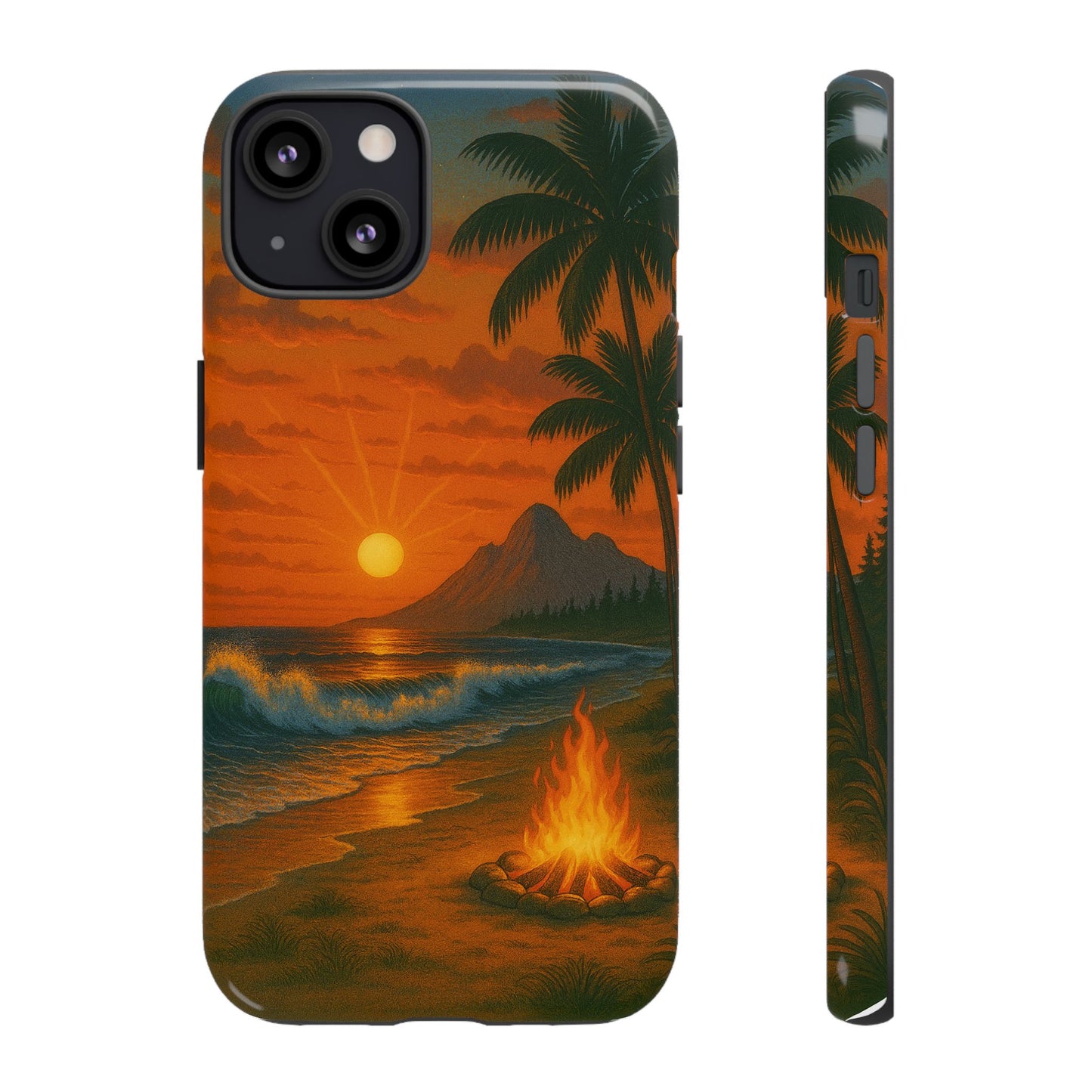 Tough Phone Case - Tropical Sunset Phone