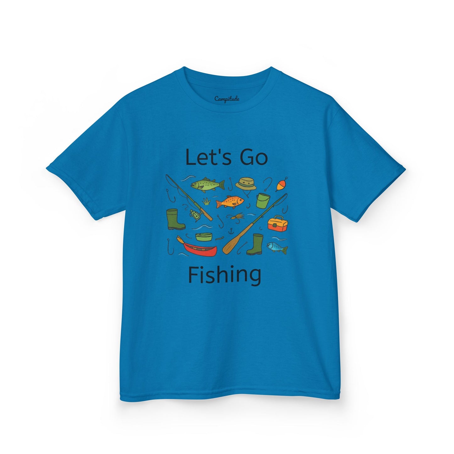 Kids T-Shirt - Let's Go Fishing
