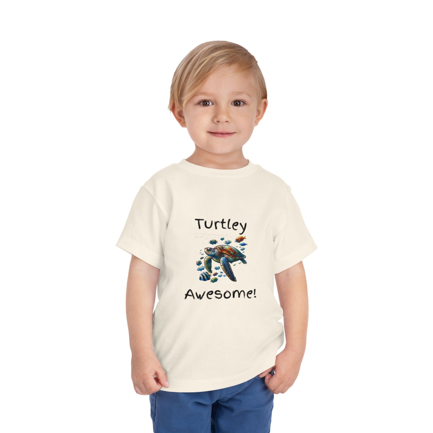 Turtle-Themed Toddler T-Shirt
