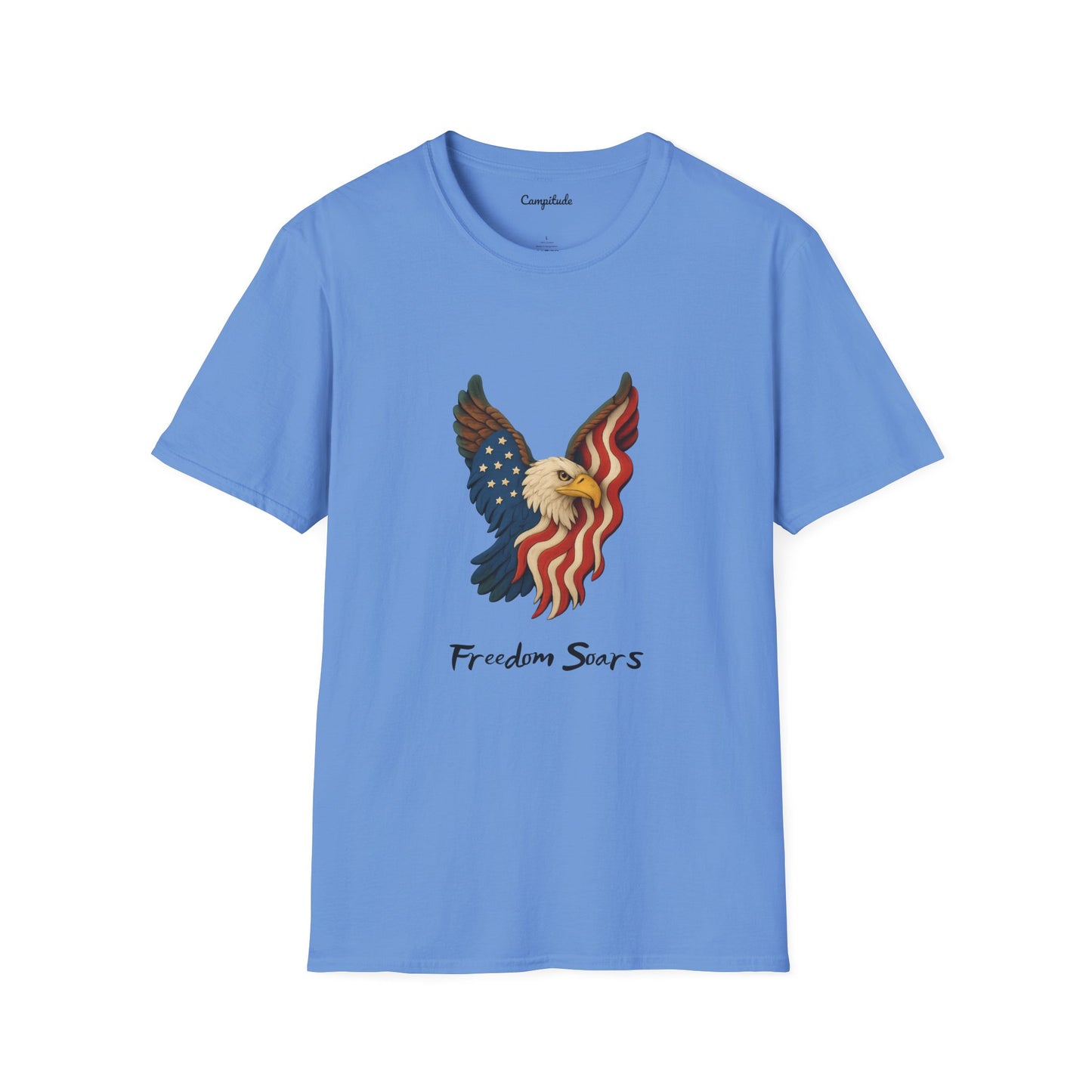 Unisex T-Shirt - American Eagle Freedom Soars