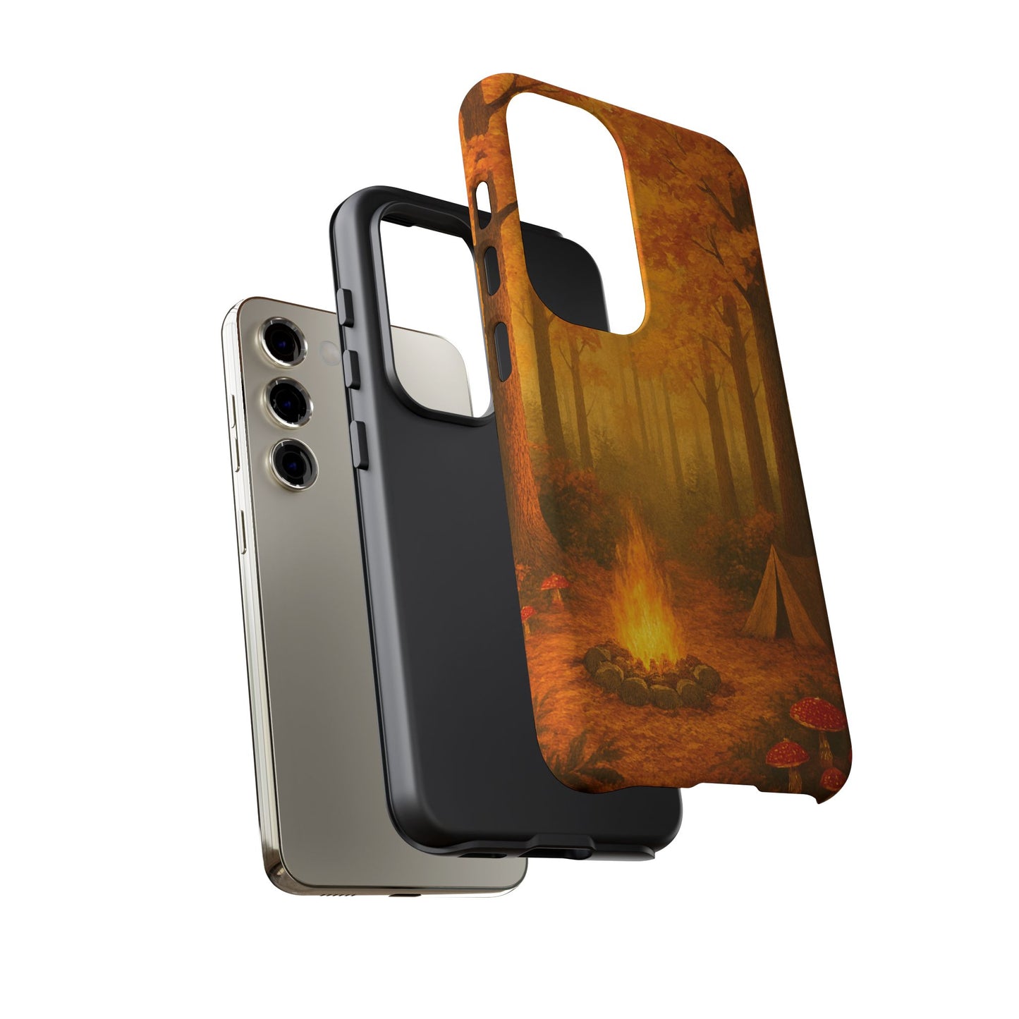 Tough Phone Case - Autumn Camping