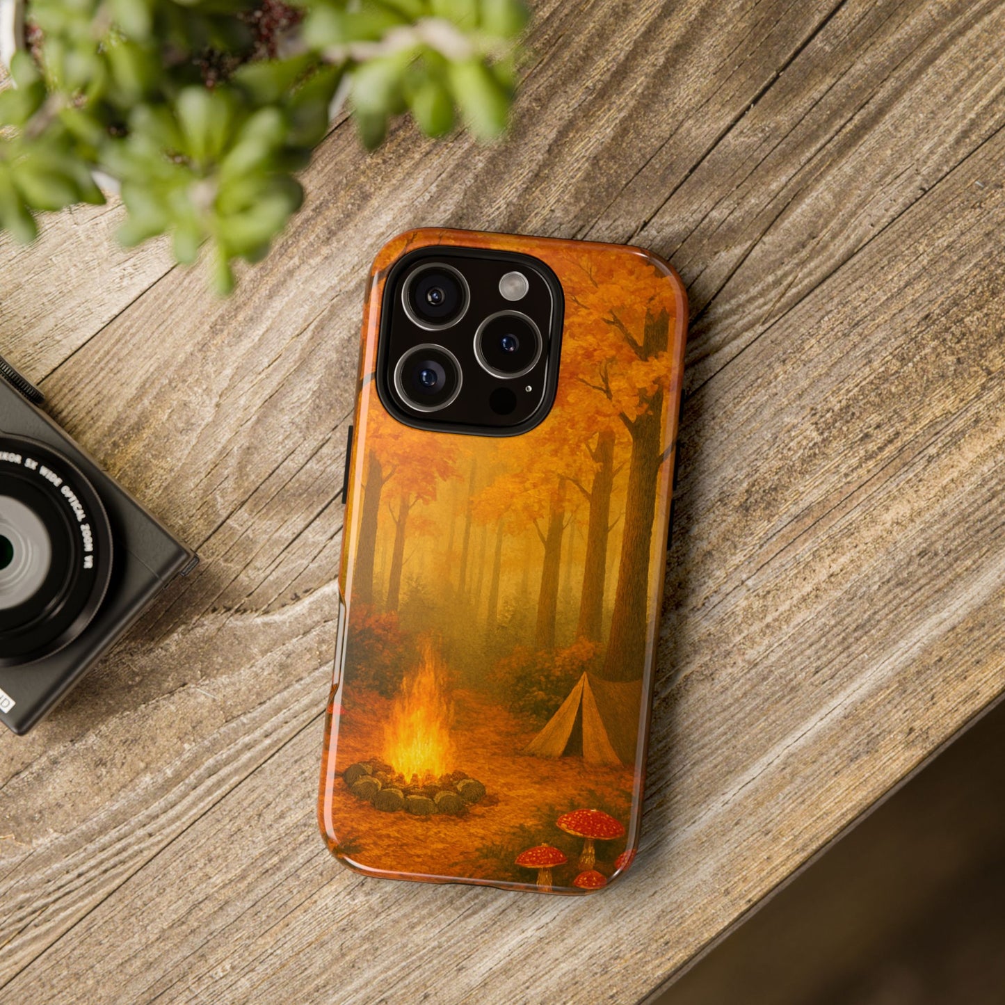 Tough Phone Case - Autumn Camping
