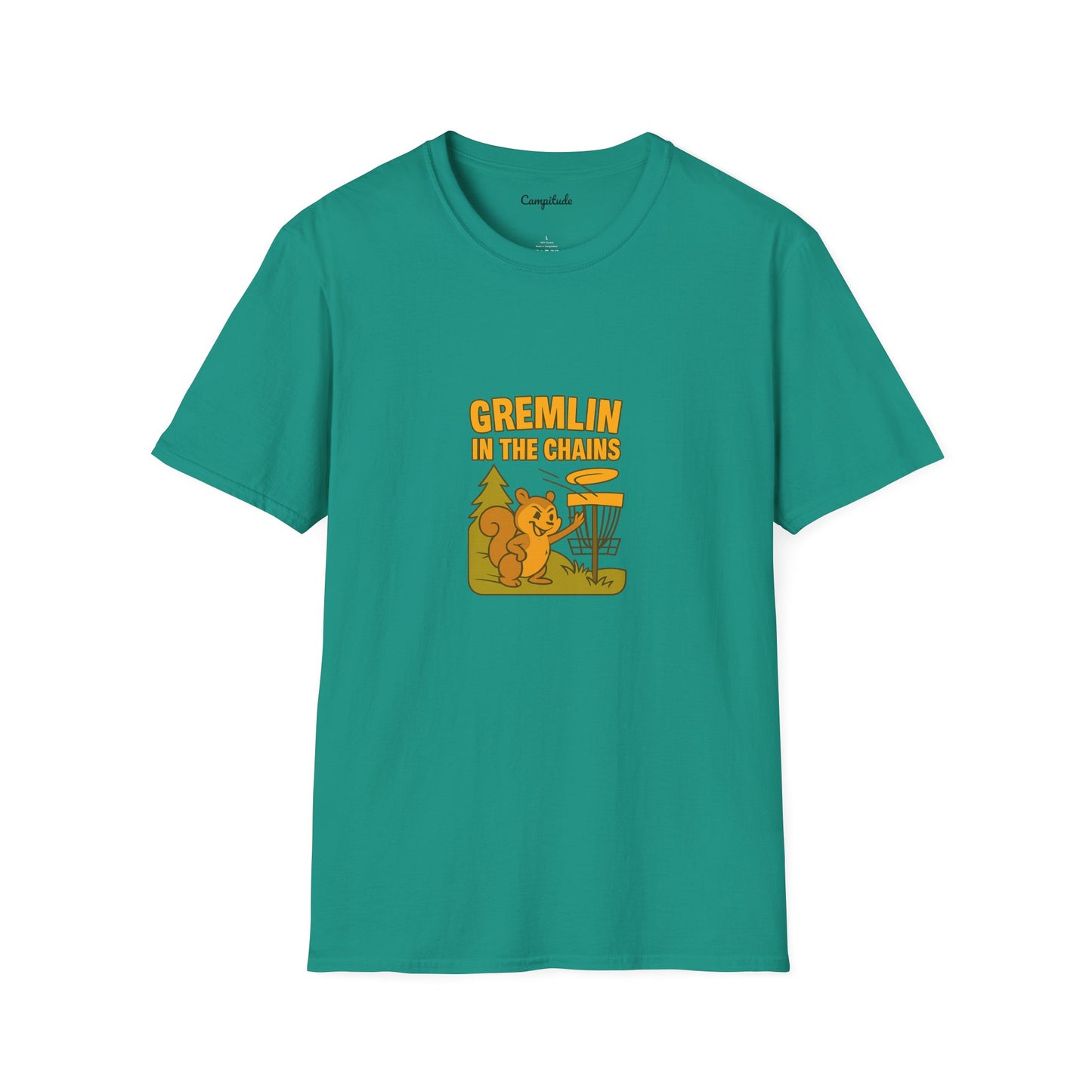 Unisex T-Shirt - Disc Golf Gremlin in the Chains