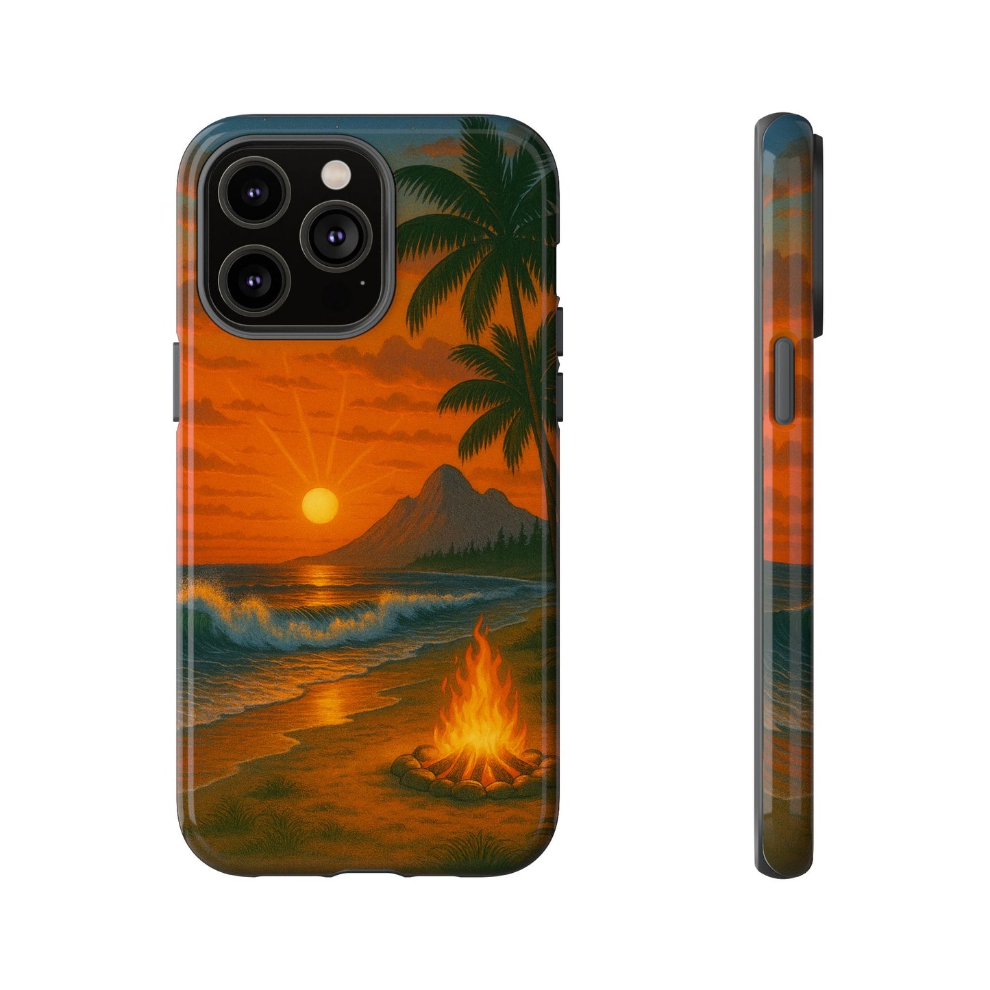 Tough Phone Case - Tropical Sunset Phone