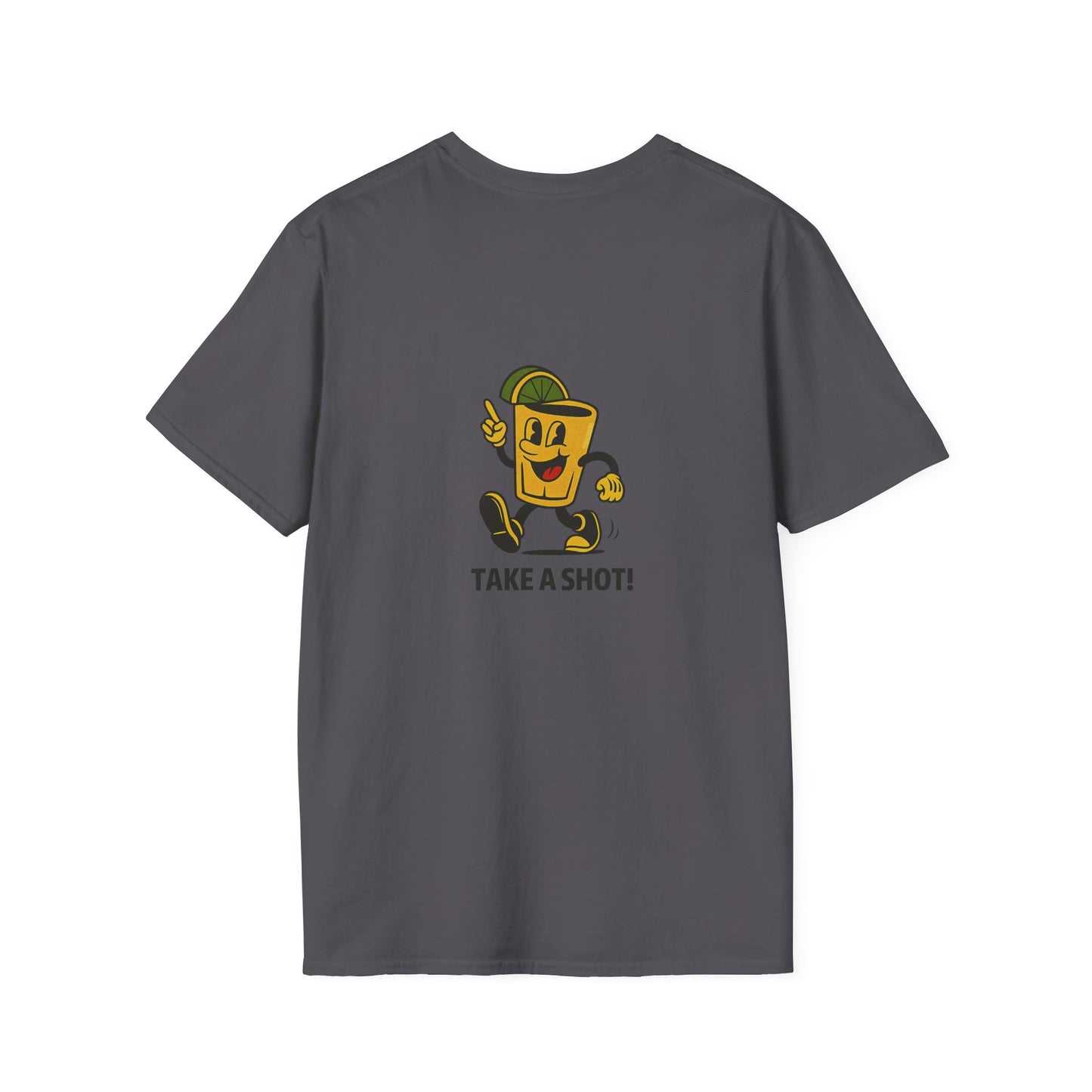 Unisex T-Shirt - Take a Shot - Tequila (2-sided graphic)