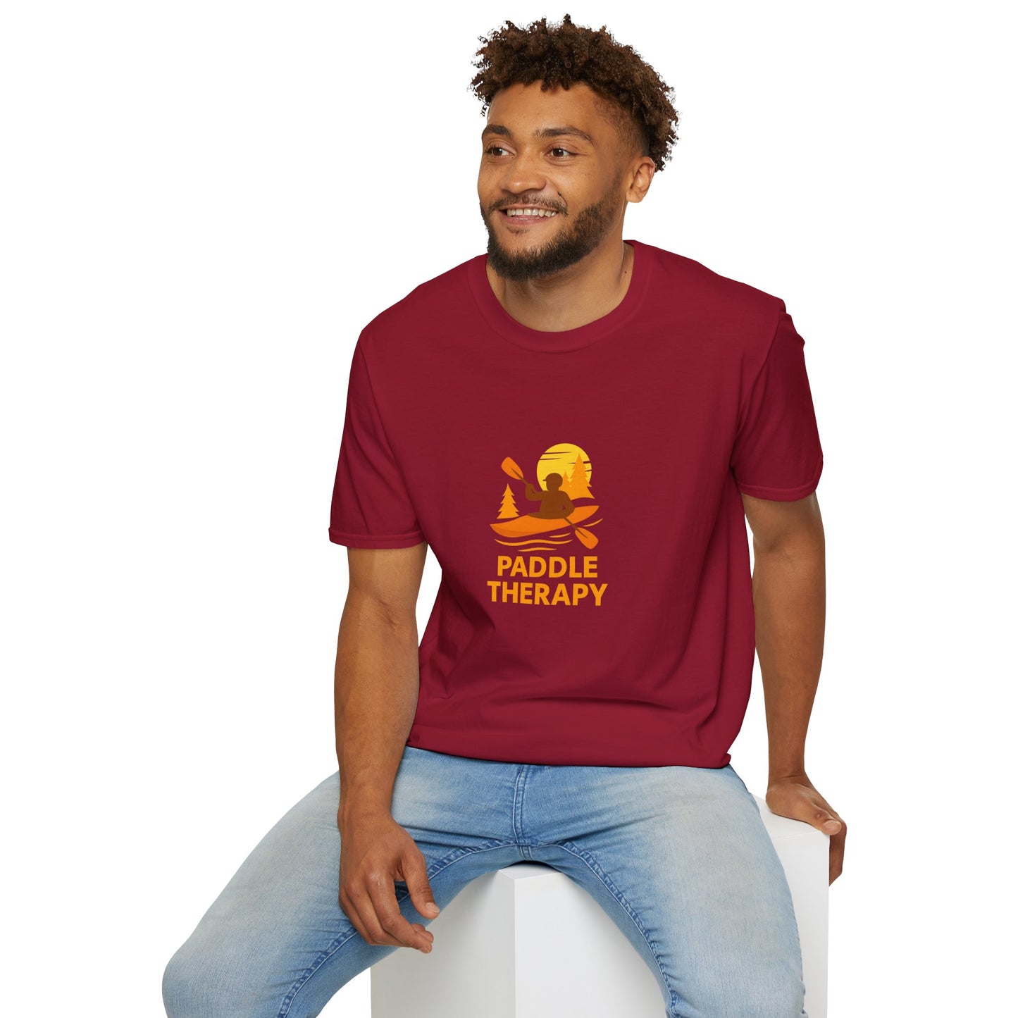 Unisex T-Shirt - Kayaking Paddle Therapy