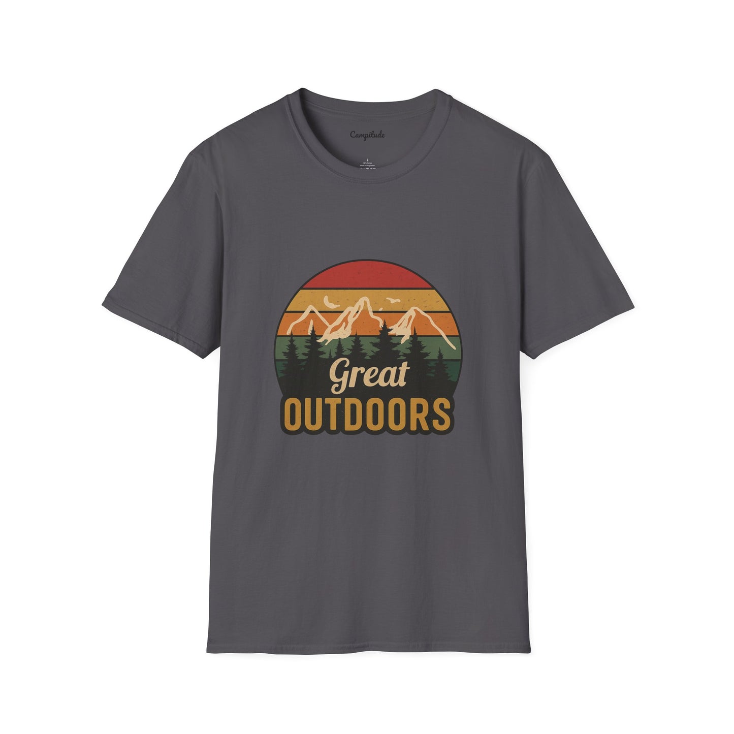 Unisex T-Shirt - Great Outdoors Mountain