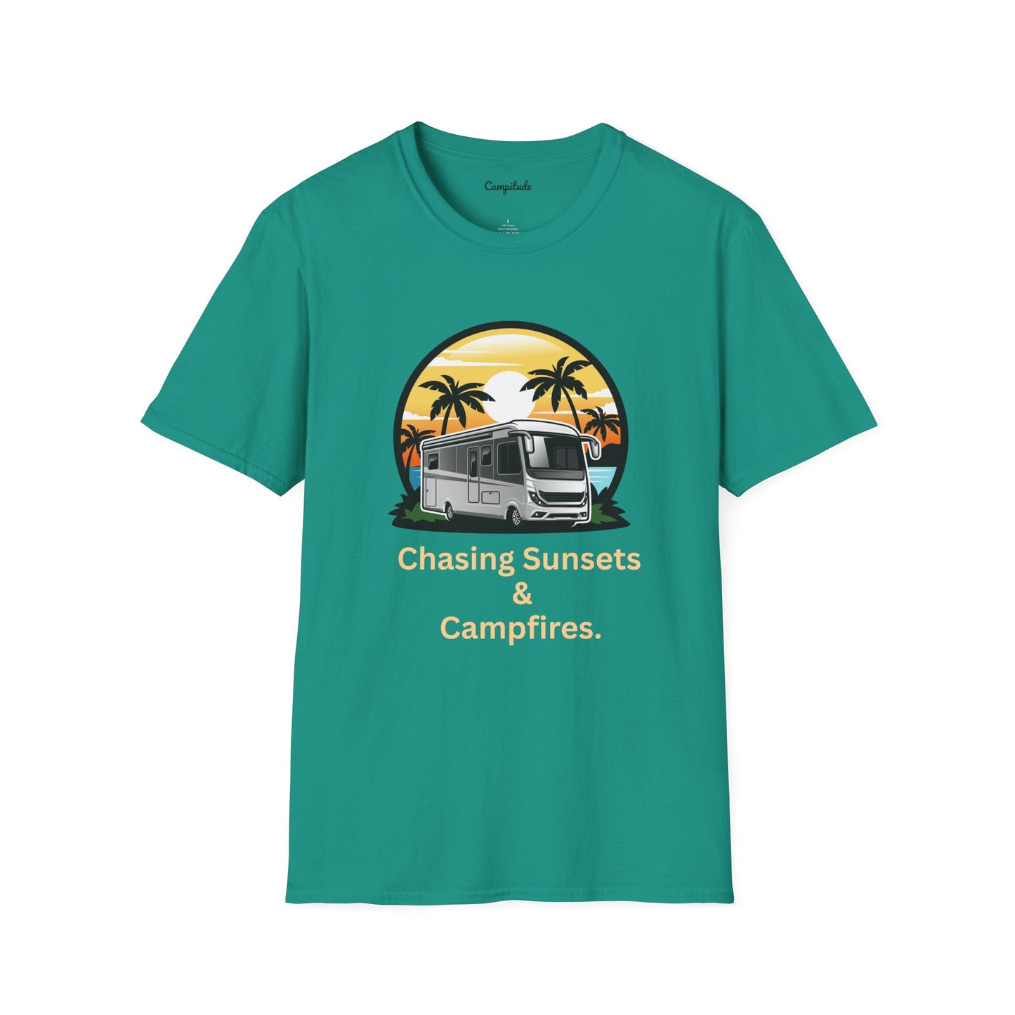 Unisex T-Shirt - Chasing Sunsets & Campfire (Class A)