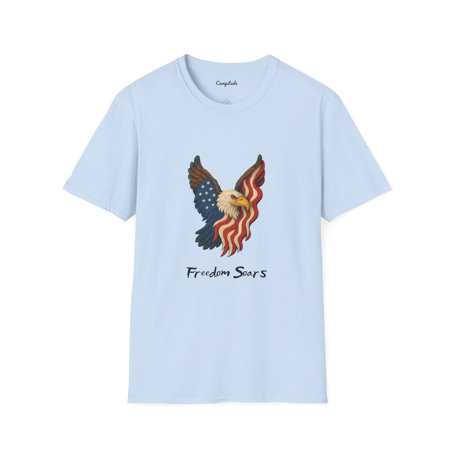Unisex T-Shirt - American Eagle Freedom Soars