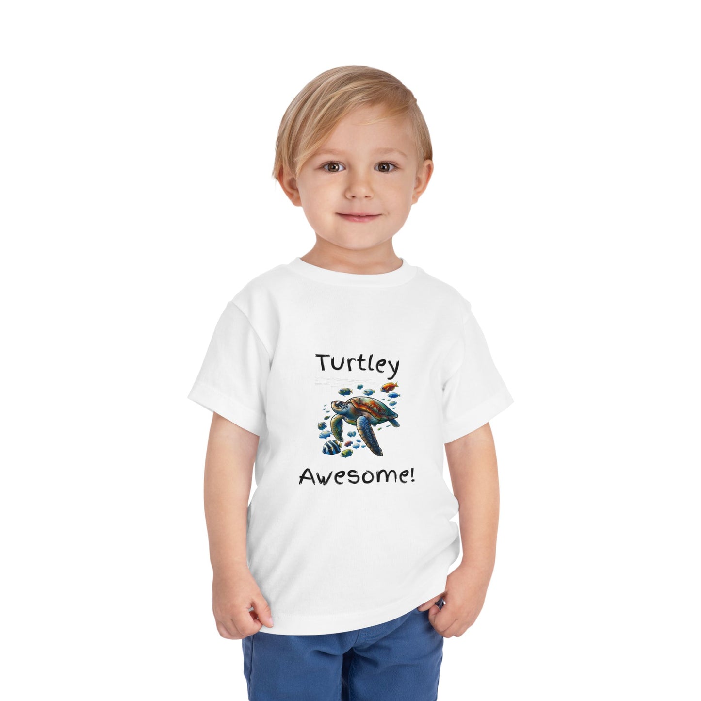 Turtle-Themed Toddler T-Shirt