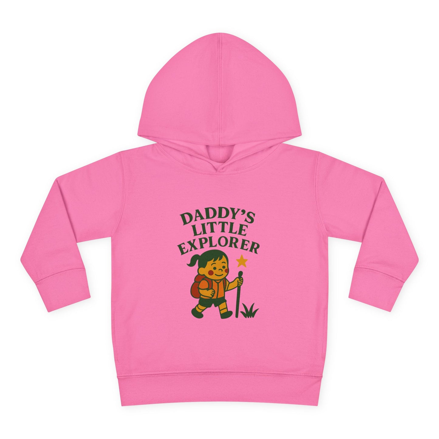 Toddler Hoodie - Daddy's Little Explorer (Girl)