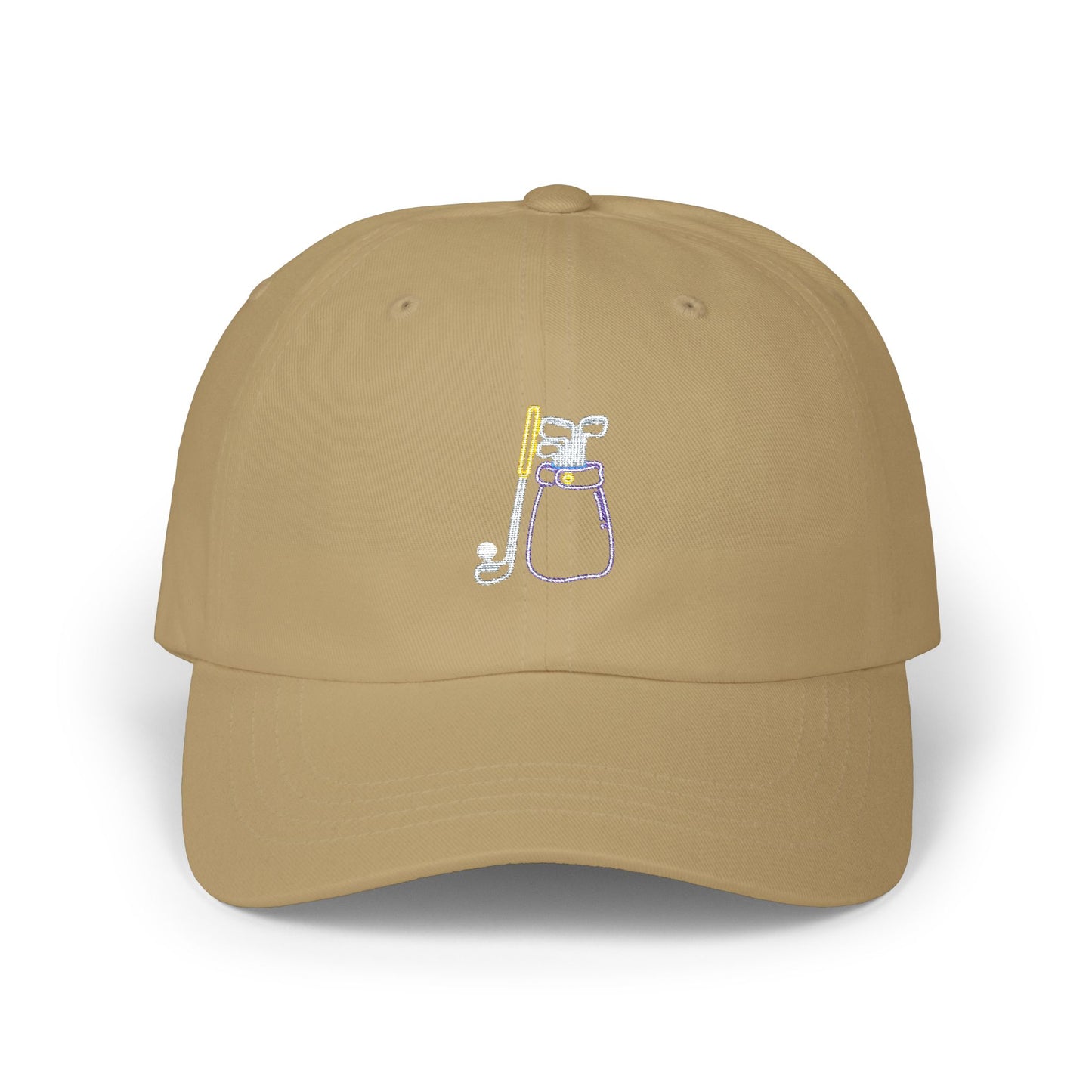 Classic Dad Cap - Neon Golf