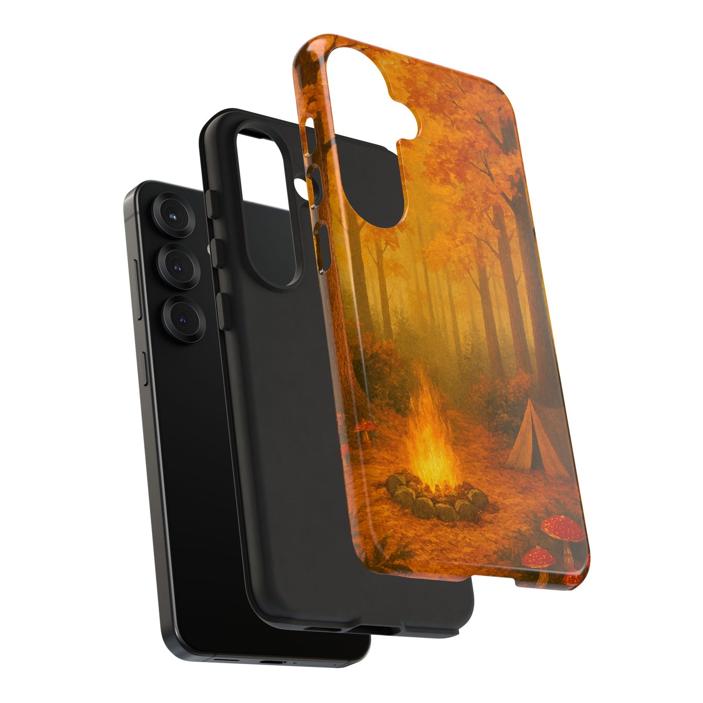 Tough Phone Case - Autumn Camping