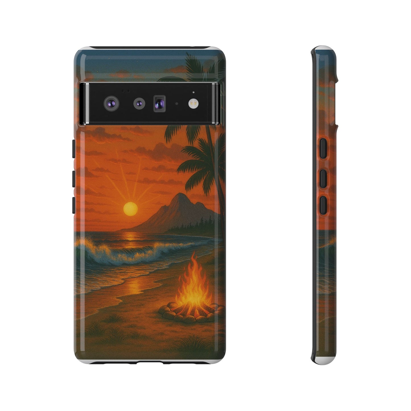 Tough Phone Case - Tropical Sunset Phone