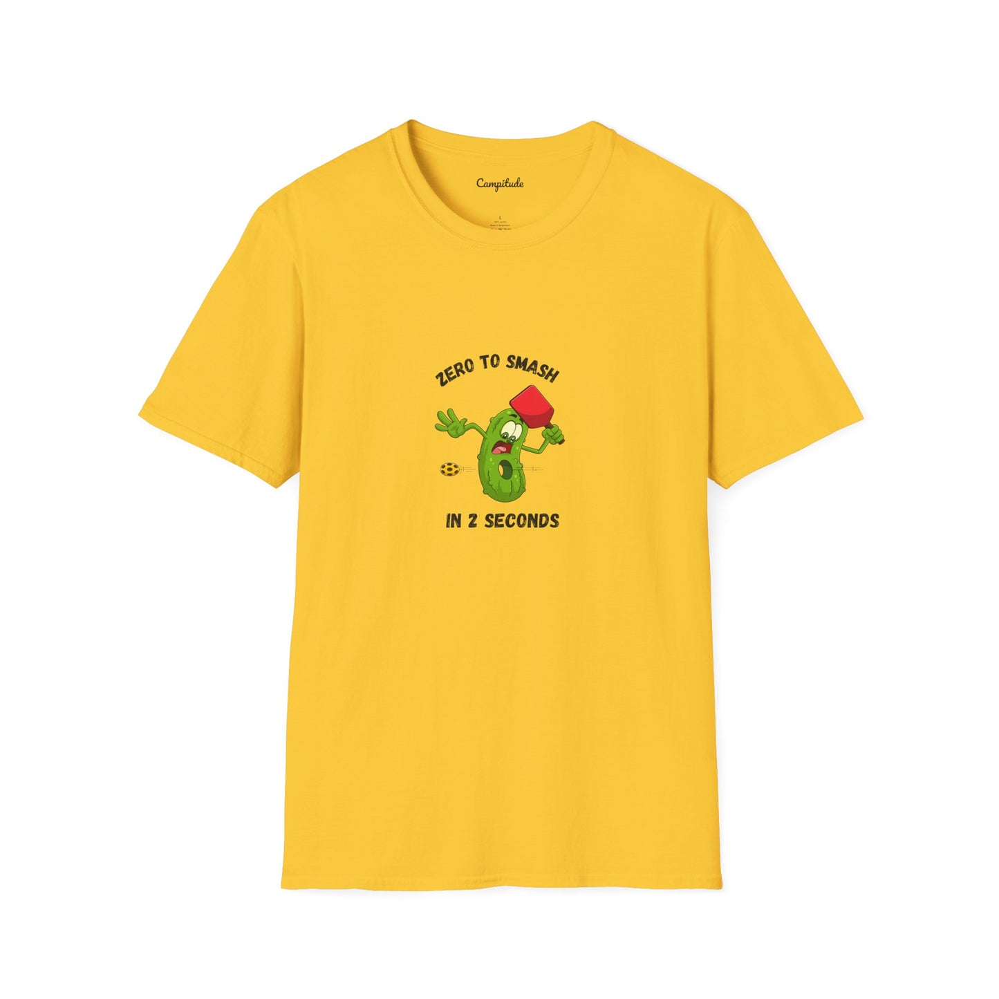 Unisex T-Shirt - Zero to Smash in 2 Seconds