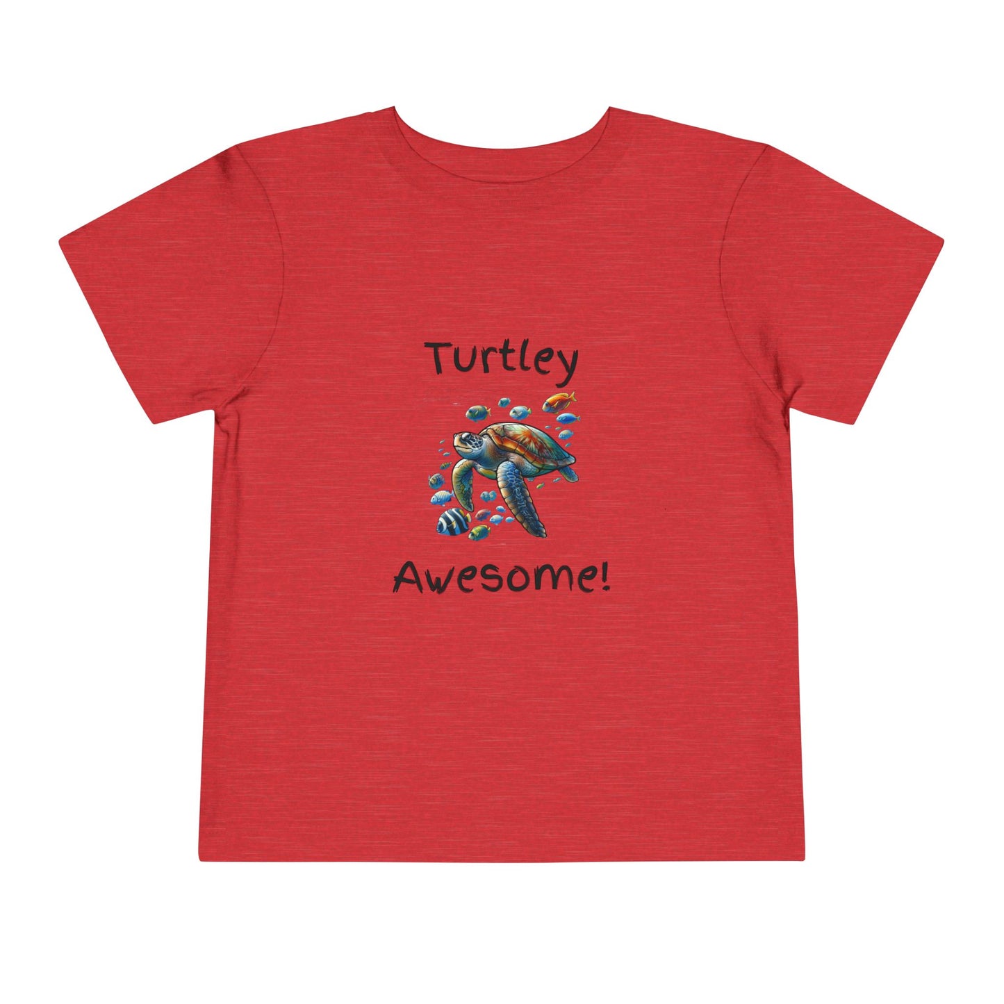 Turtle-Themed Toddler T-Shirt