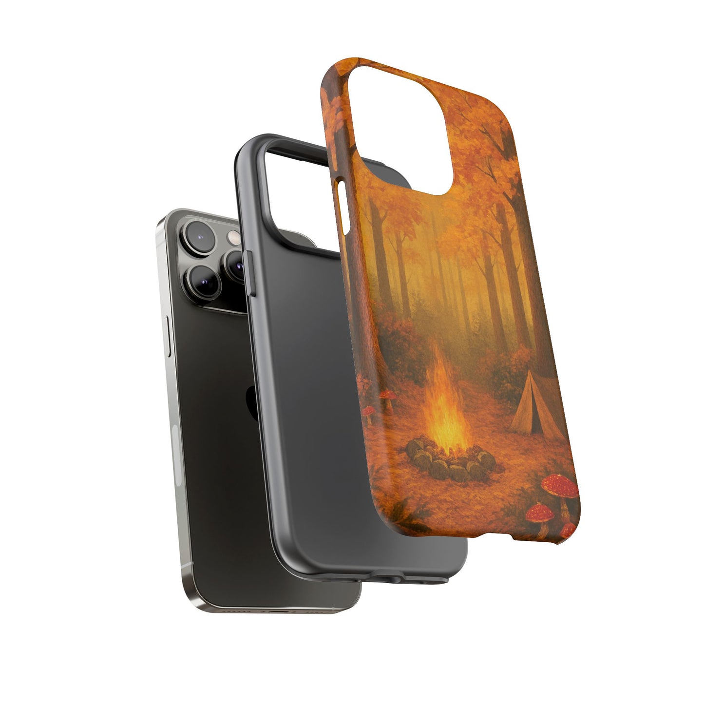 Tough Phone Case - Autumn Camping