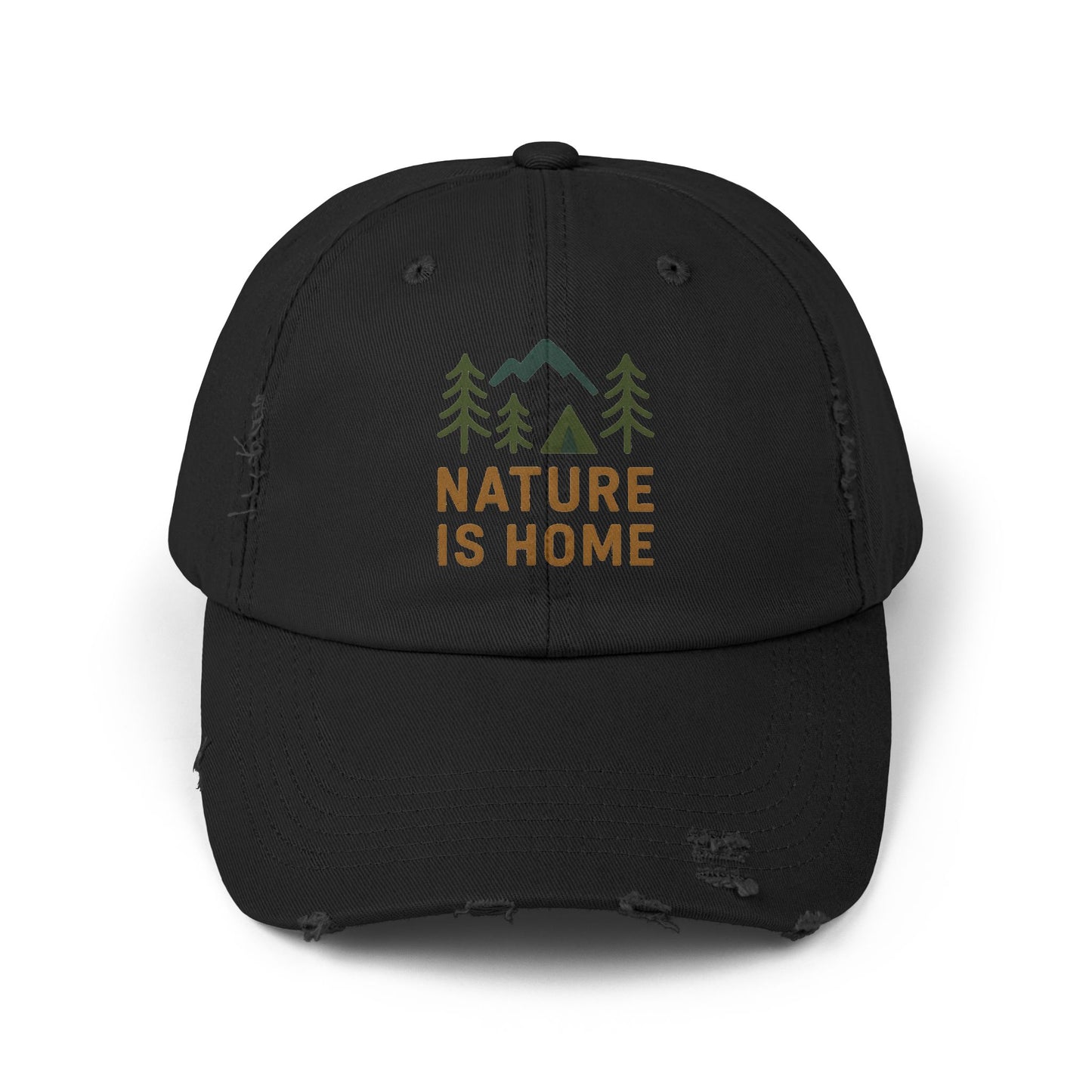 Distressed Cap - Nature is Home