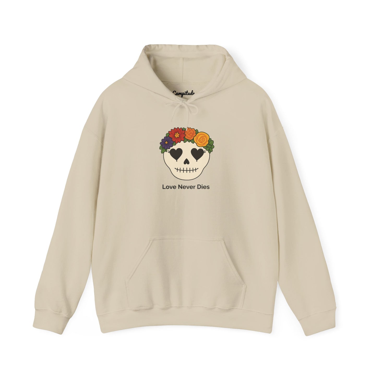 Unisex Hoodie - Sugar Skull Love Never Dies
