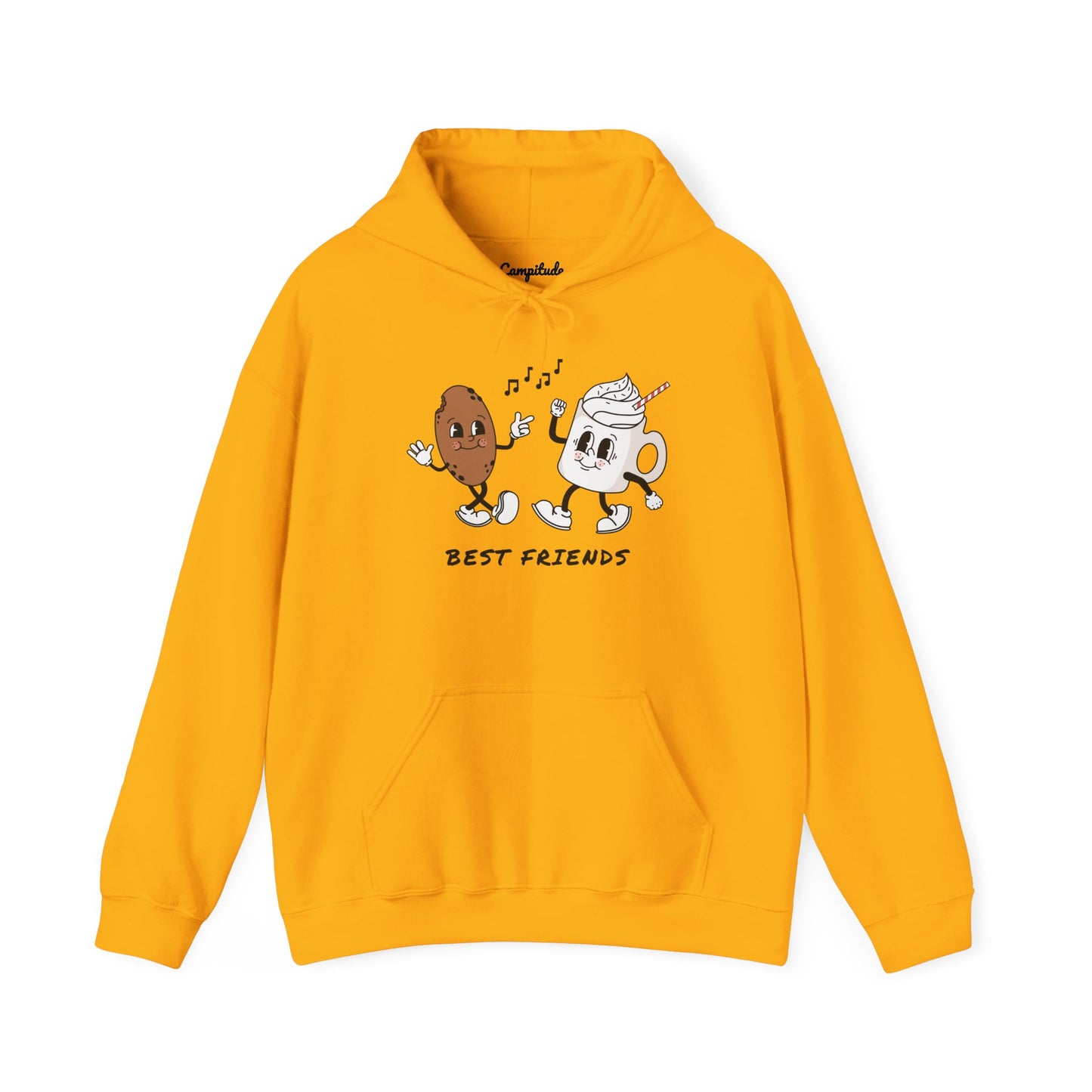 Unisex Hoodie - Best Friends Cookie & Coffee
