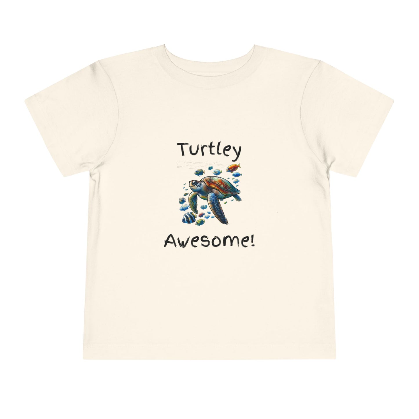 Turtle-Themed Toddler T-Shirt