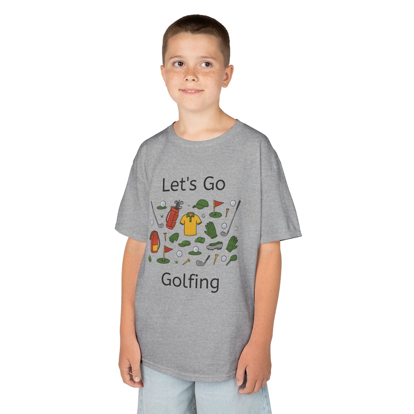 Kids T-Shirt - Let's Go Golfing