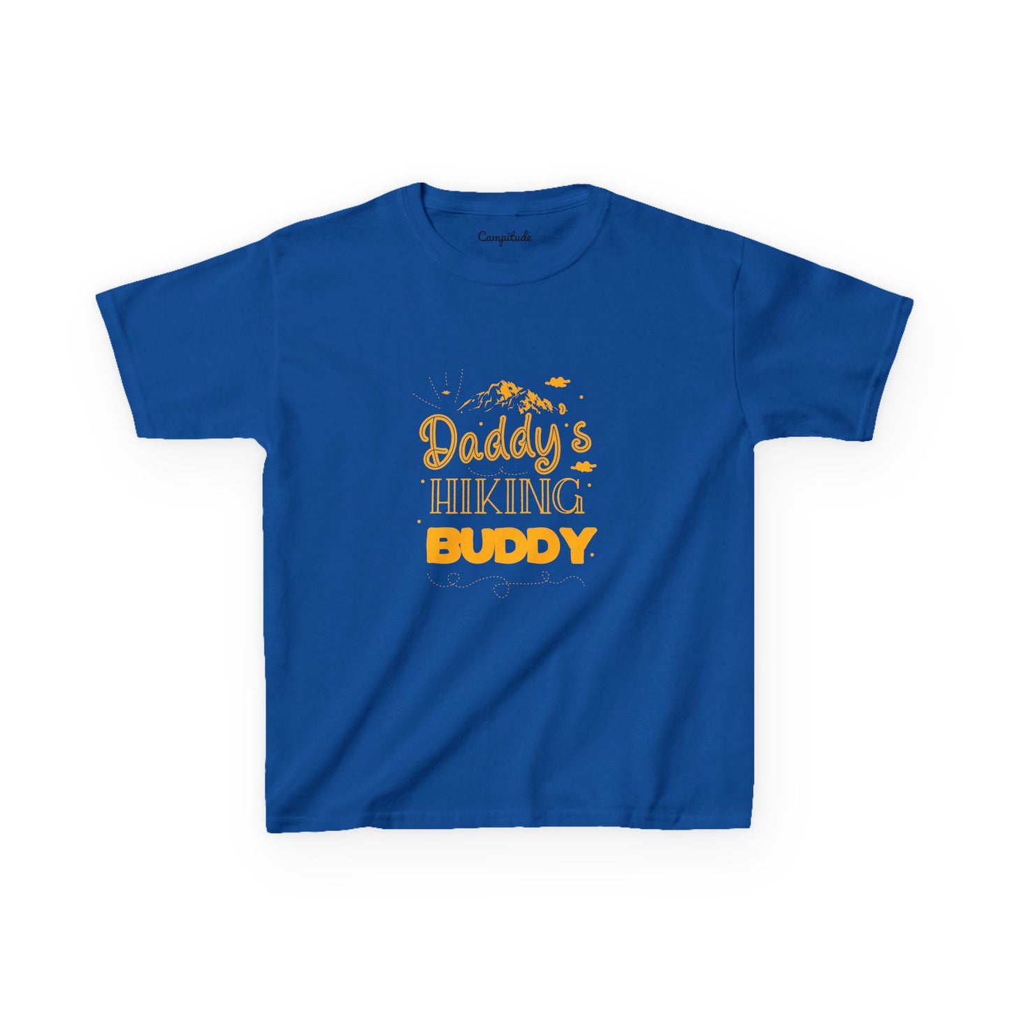 Kids Heavy Cotton™ T-Shirt - Daddy's Hiking Buddy