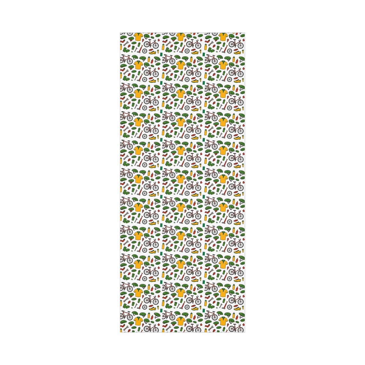 Eco-Friendly Cycling-Themed Gift Wrap Paper