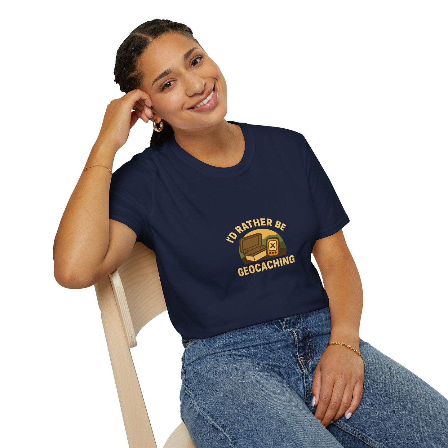 Unisex T-Shirt - I'd Rather Be Geocaching