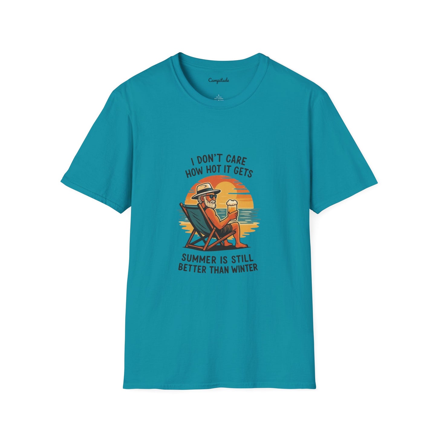 Unisex T-Shirt - Summer is Still Better Than Winter (Man)