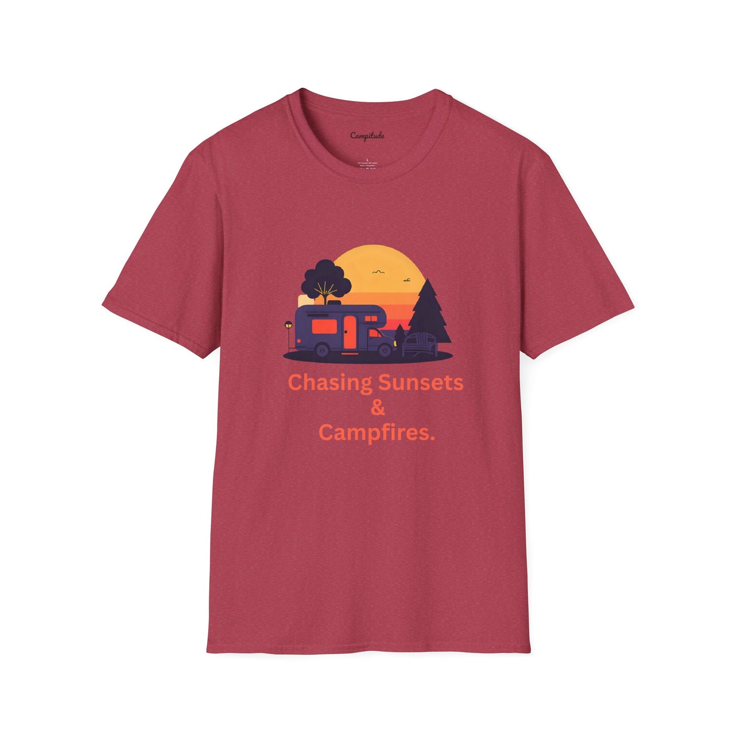 Unisex T-Shirt - Chasing Sunsets & Campfire (Class C Version)
