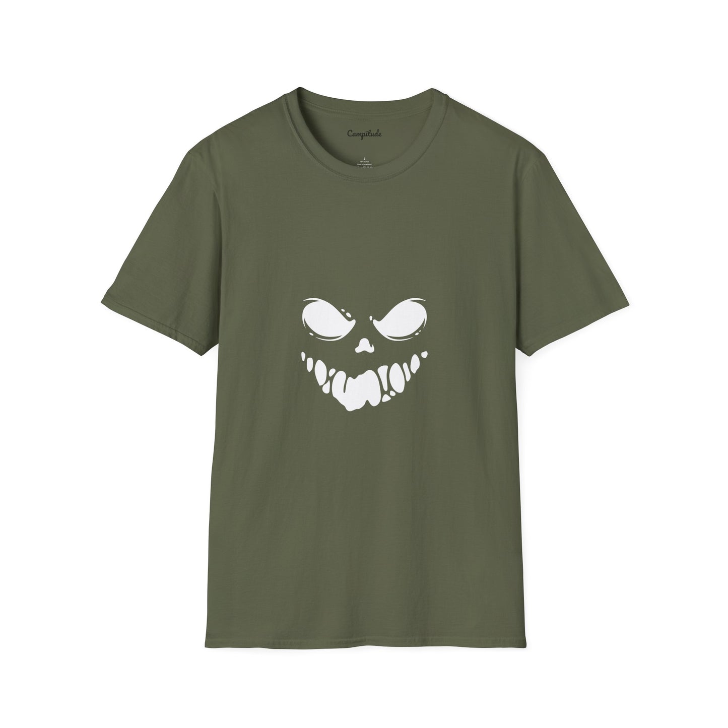 Unisex T-Shirt - Seasonal Scary Pumpkin