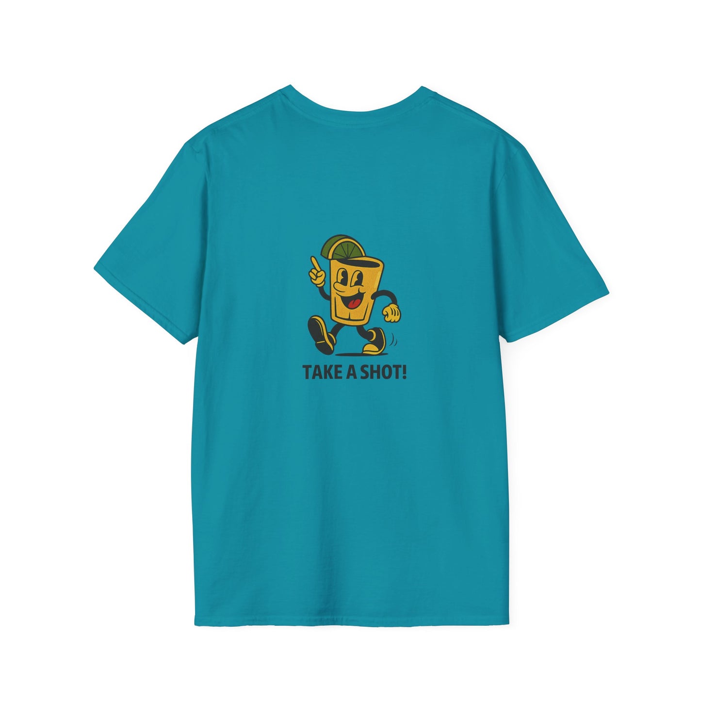 Unisex T-Shirt - Take a Shot - Tequila (2-sided graphic)
