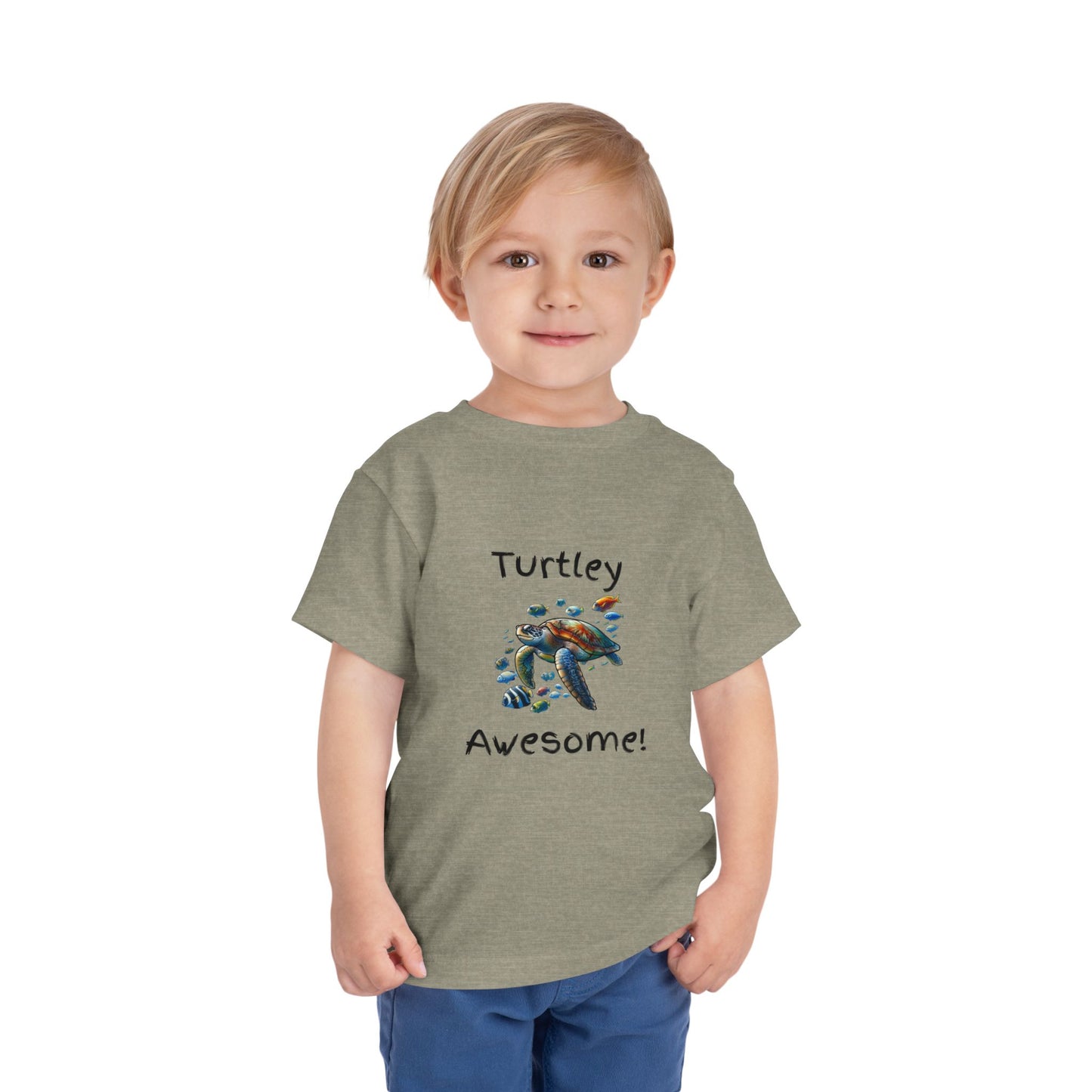Turtle-Themed Toddler T-Shirt