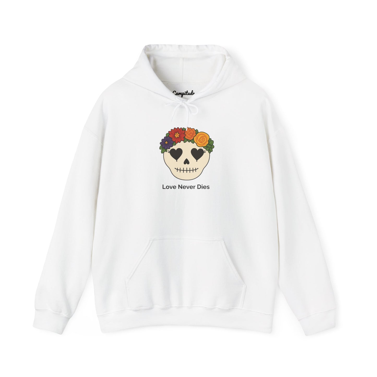Unisex Hoodie - Sugar Skull Love Never Dies