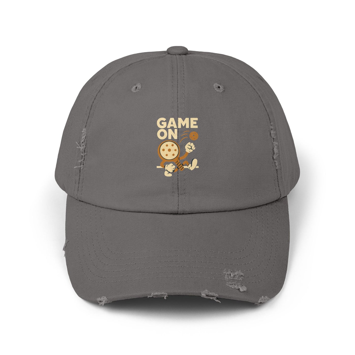 Distressed Cap - Pickleball Game On