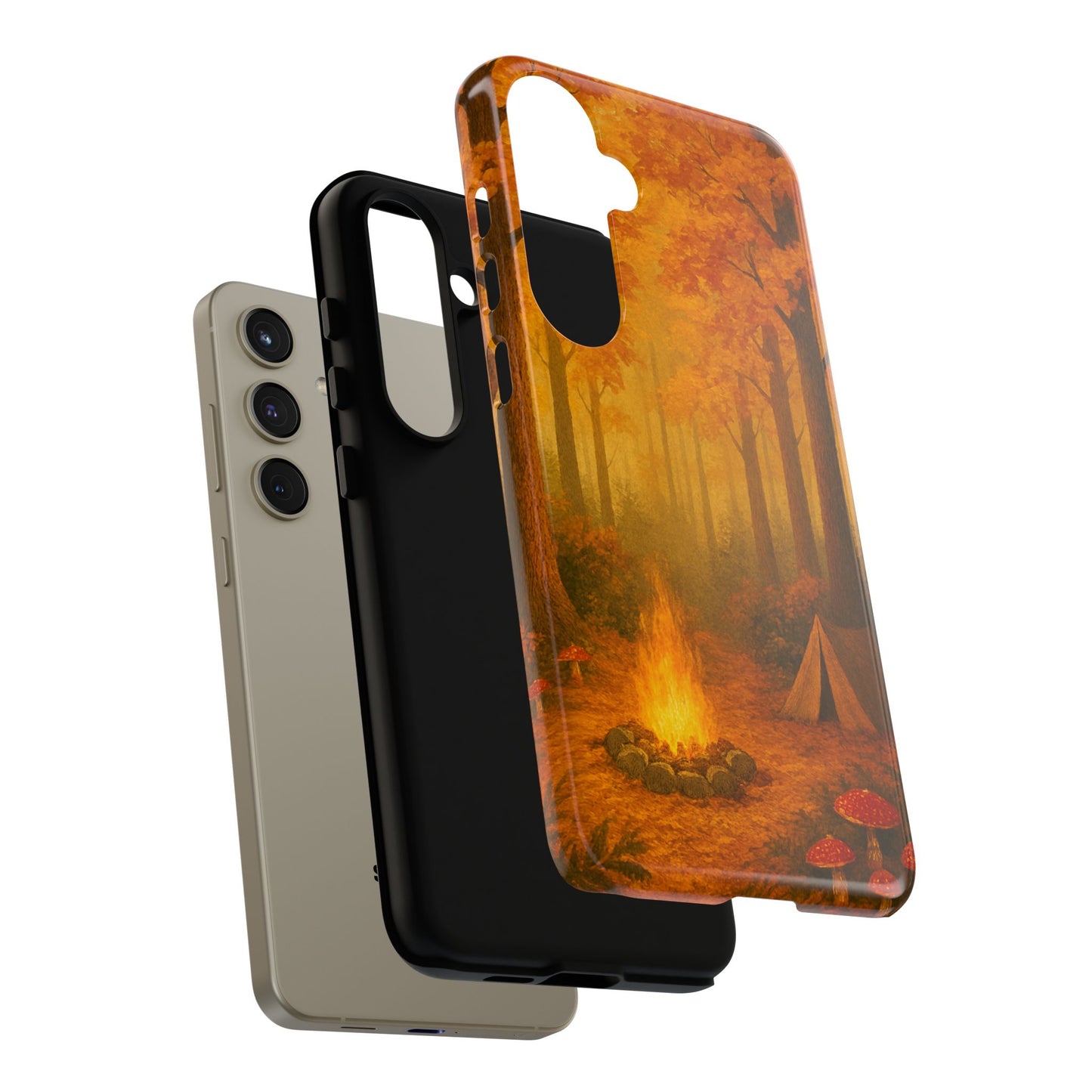 Tough Phone Case - Autumn Camping