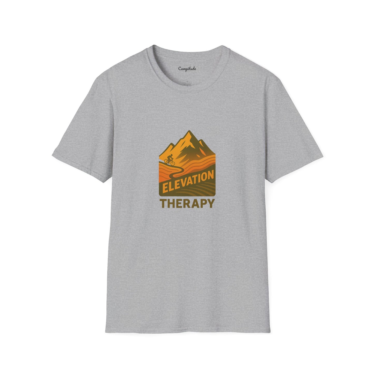 Unisex T-Shirt - Cyclist Elevate Your Spirit