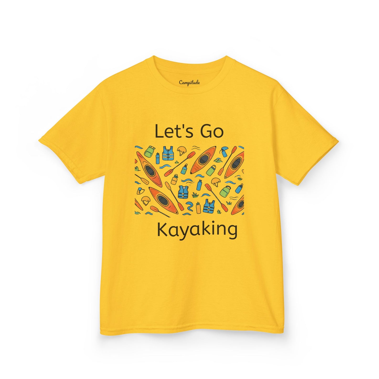 Kids T-Shirt - Let's Go Kayaking