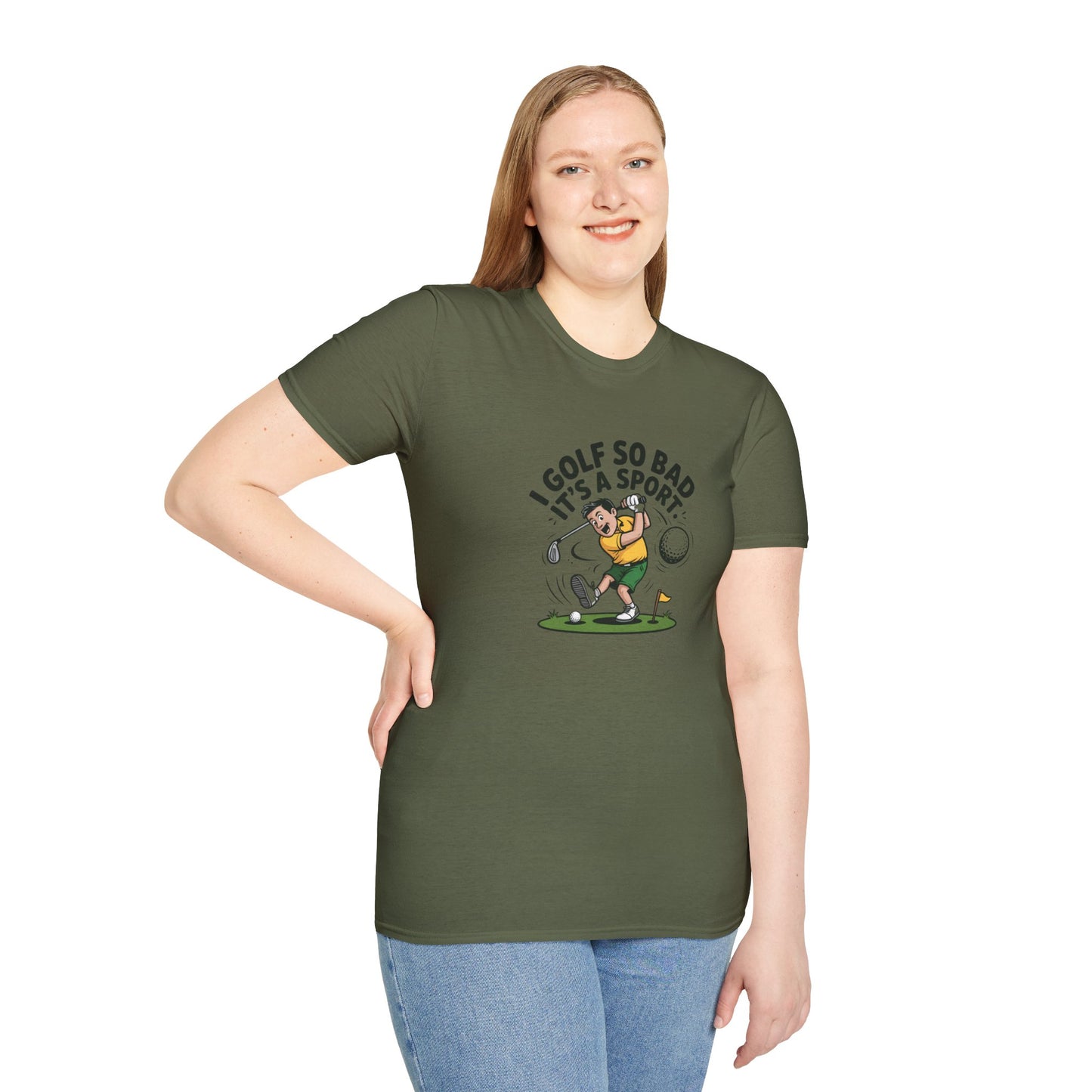 Unisex T-Shirt - I Golf So Bad It's a Sport