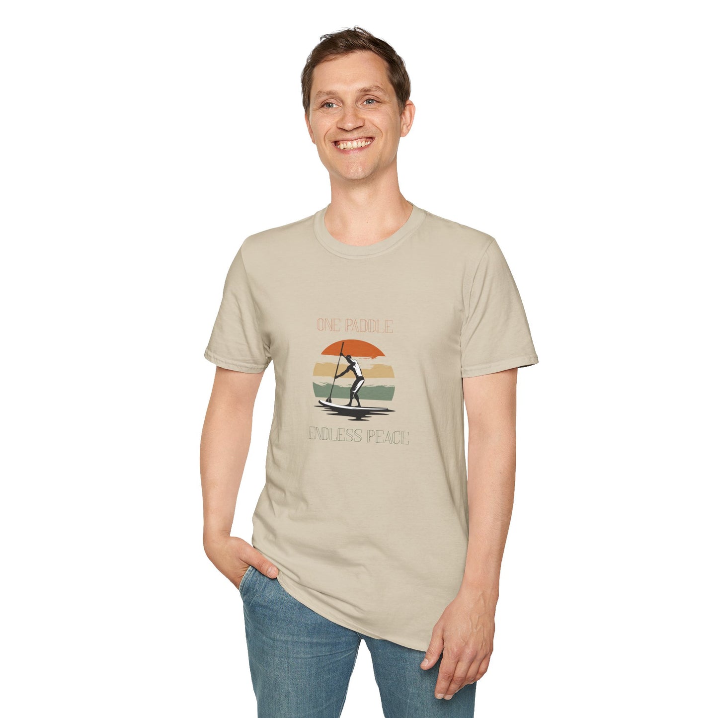 Unisex T-Shirt - One Paddle, Endless Peace
